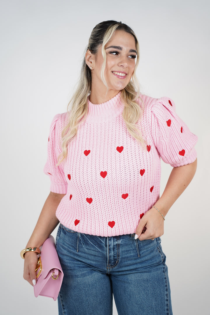 Keni Heart Sweater