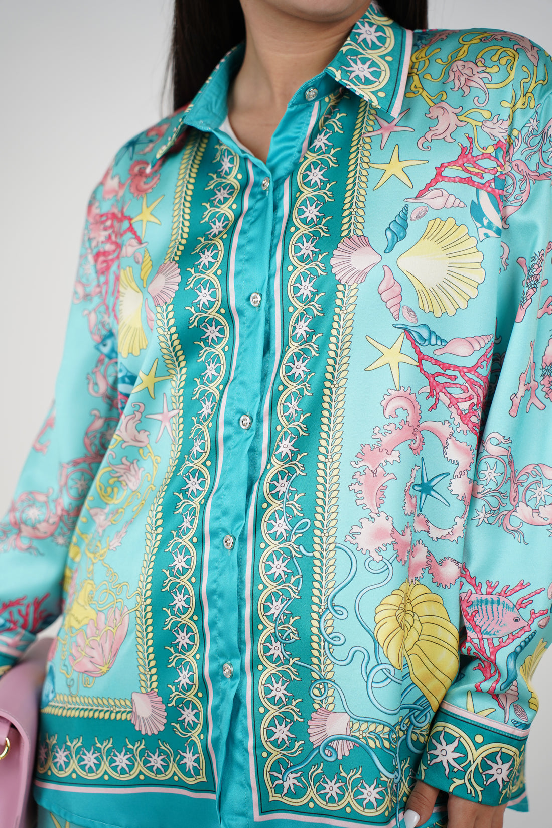 Asha Corals Pants Set