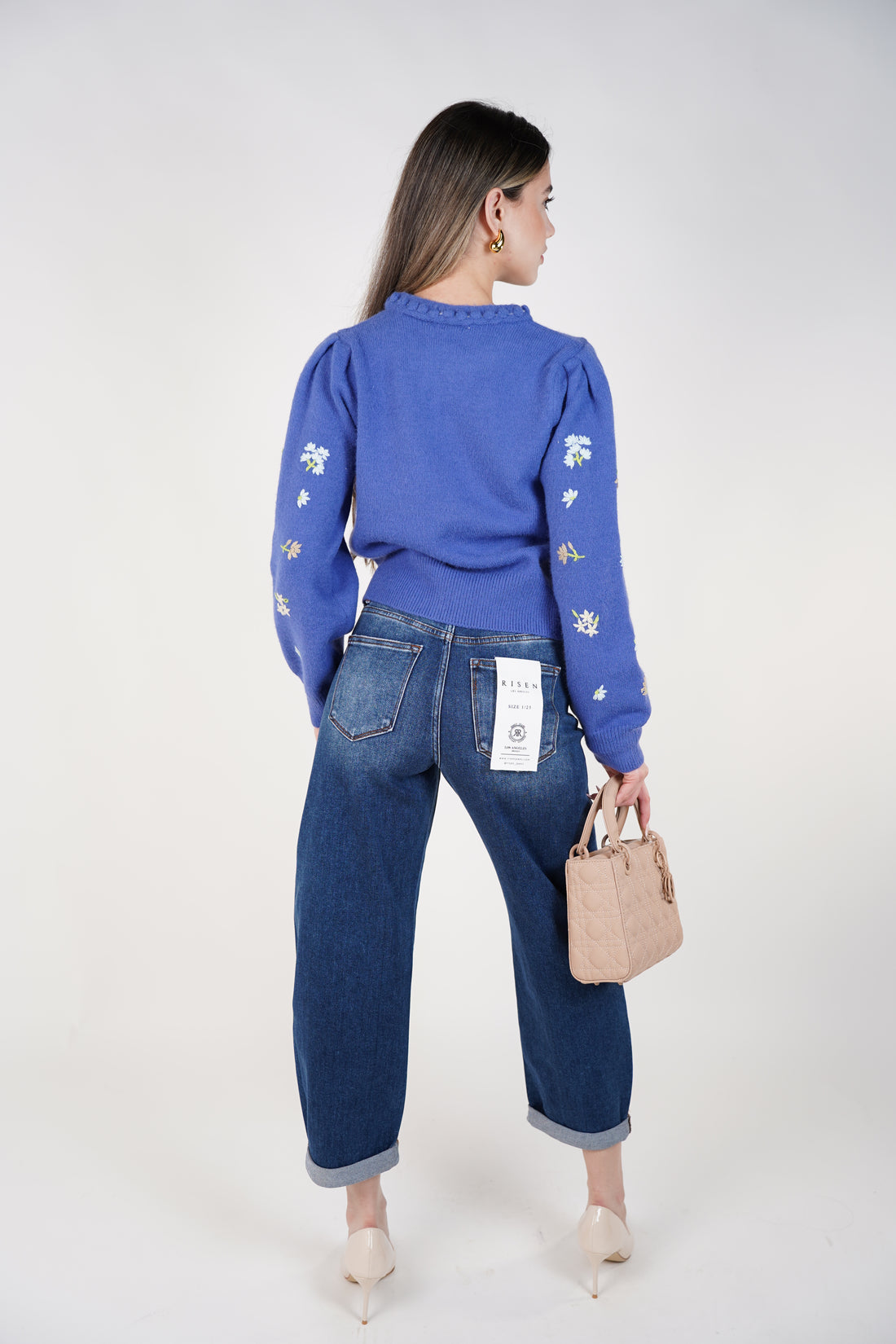 Lunai Cropped Barrel Jeans – Effortless Denim with a Modern Twist
