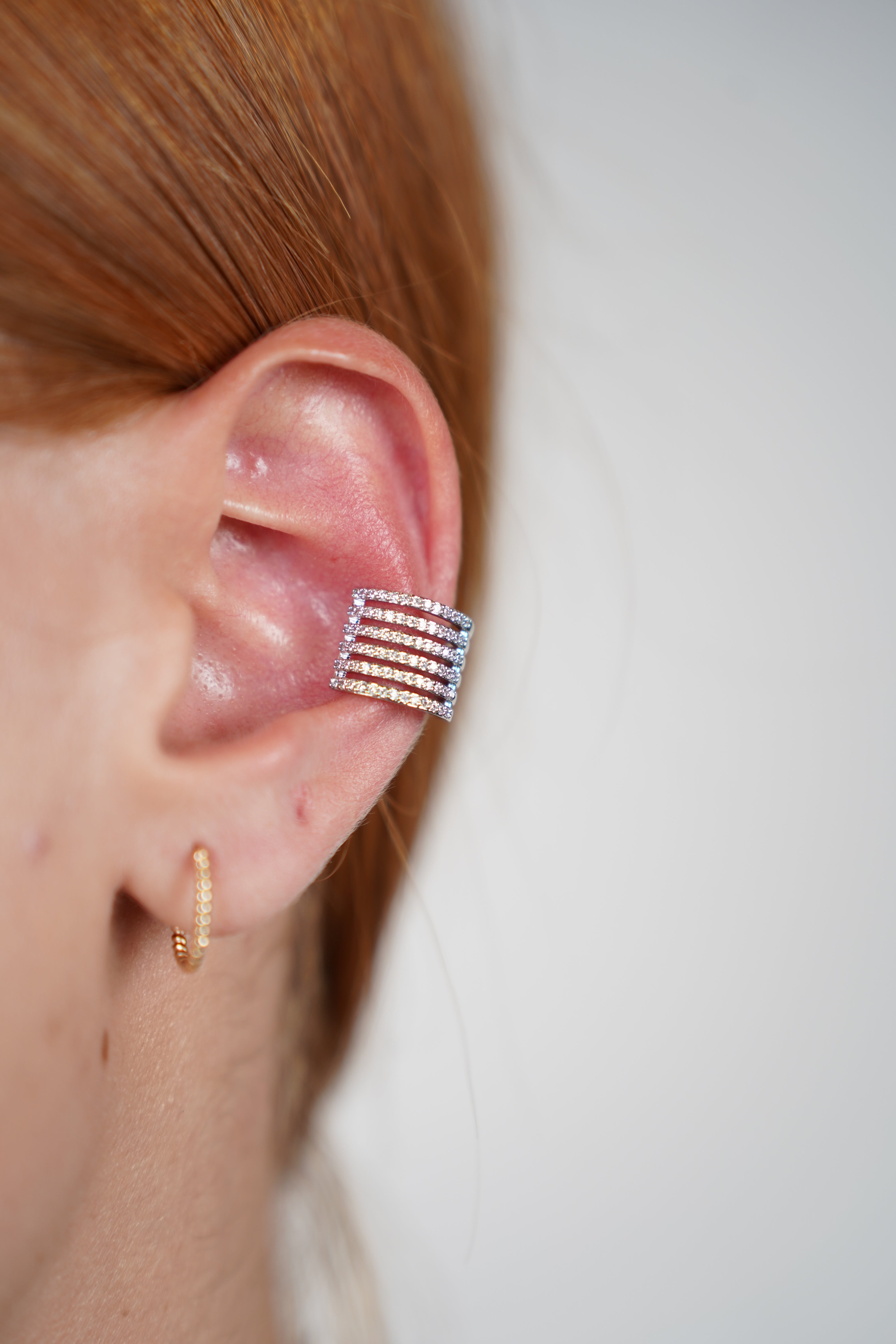 Kalo Diamond Ear Cuff – Modern Sparkle Without the Piercing