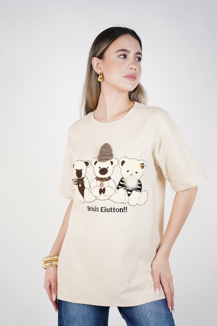 Blera Bear T-Shirt – Playful Style Meets Everyday Comfort