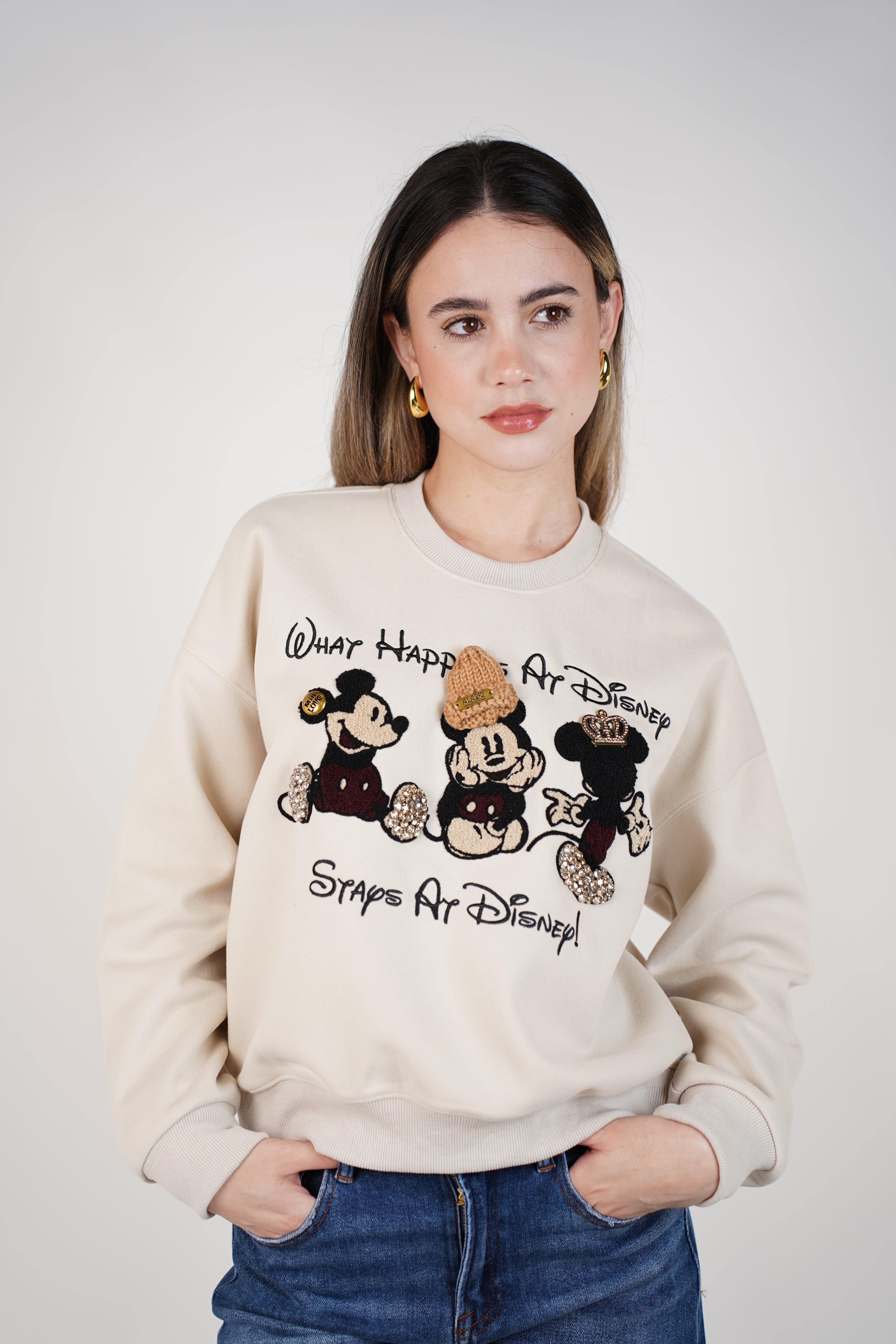 Alaskan Mickey Sweater – Cozy Nostalgia with a Playful Twist