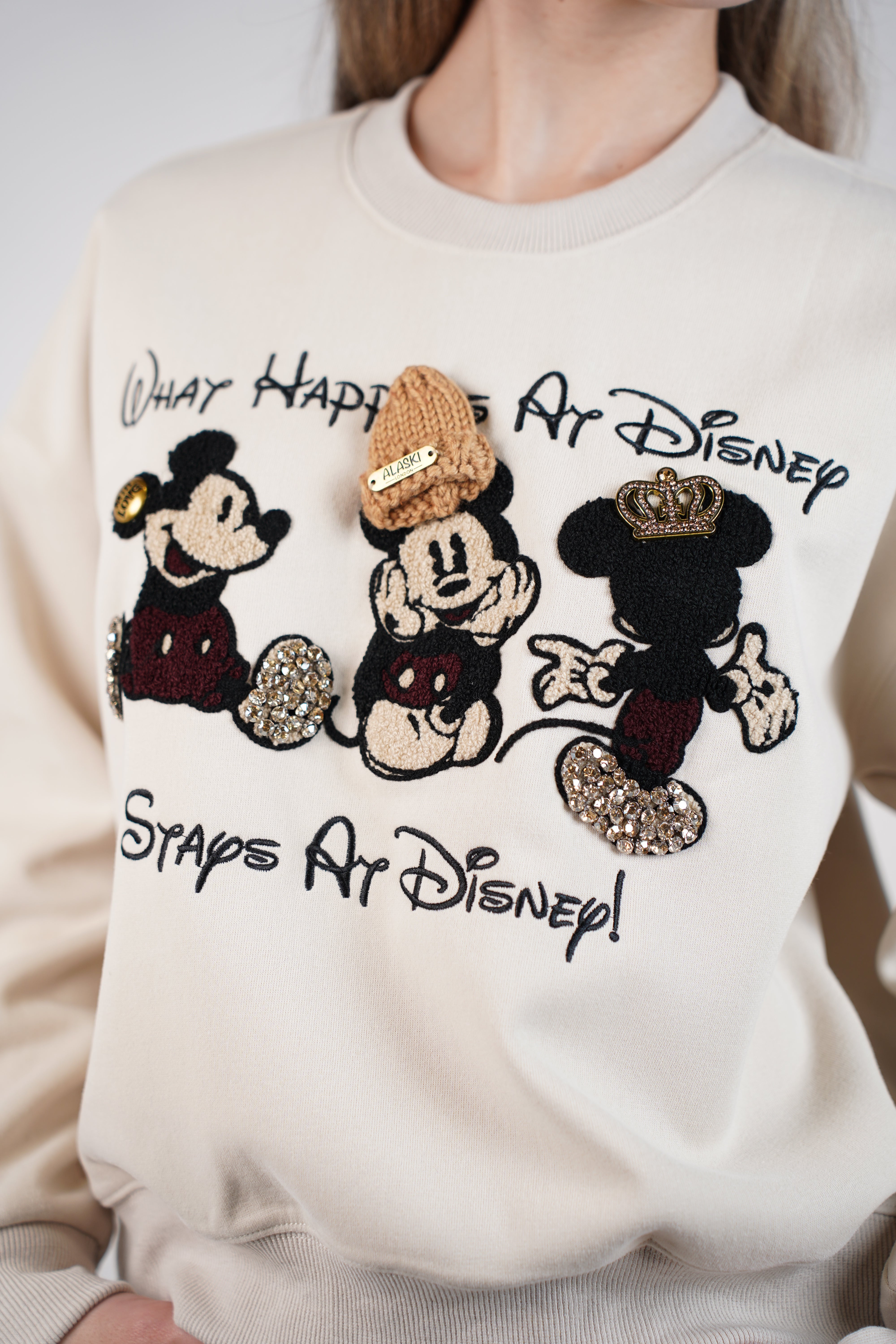 Alaskan Mickey Sweater – Cozy Nostalgia with a Playful Twist