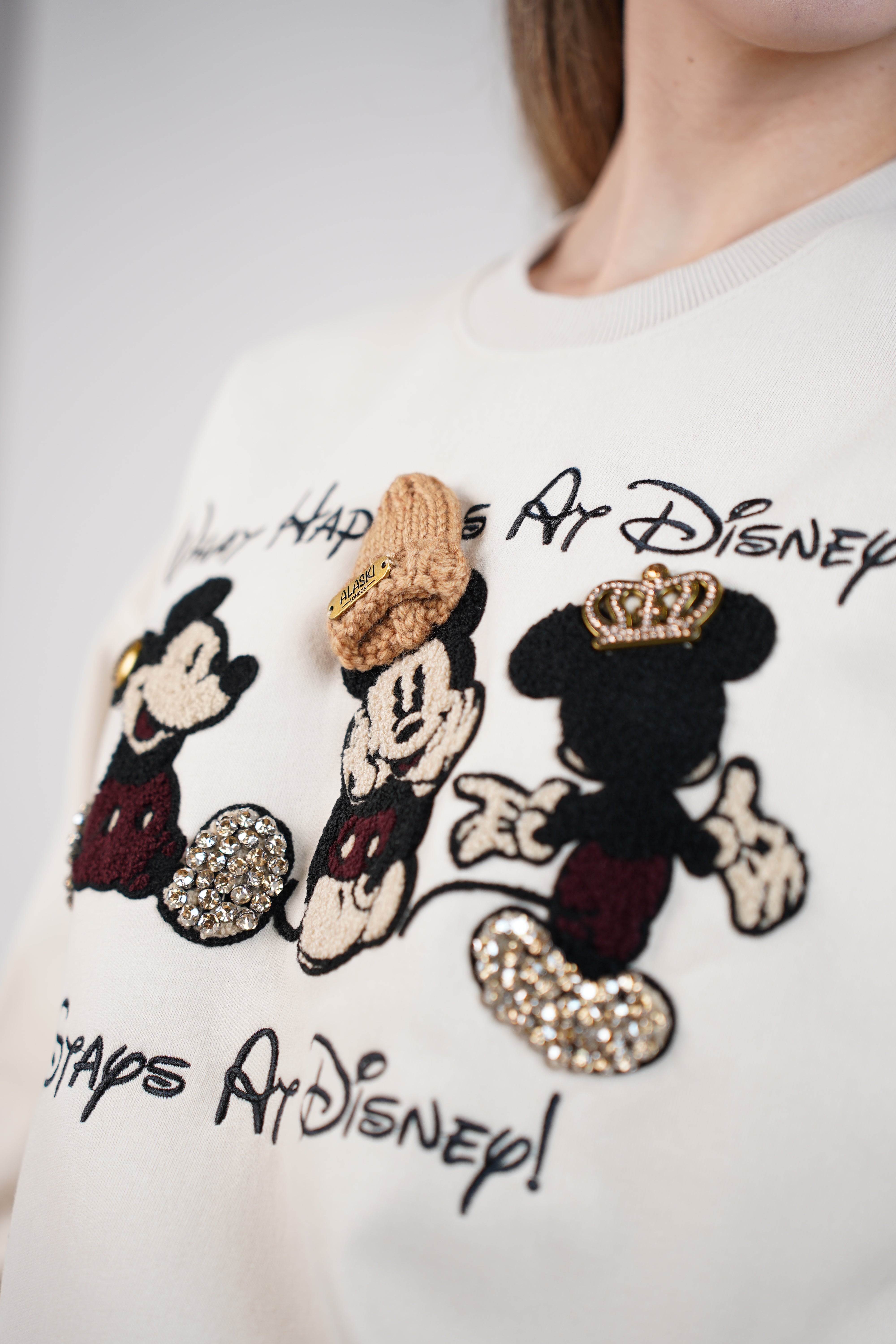 Alaskan Mickey Sweater – Cozy Nostalgia with a Playful Twist