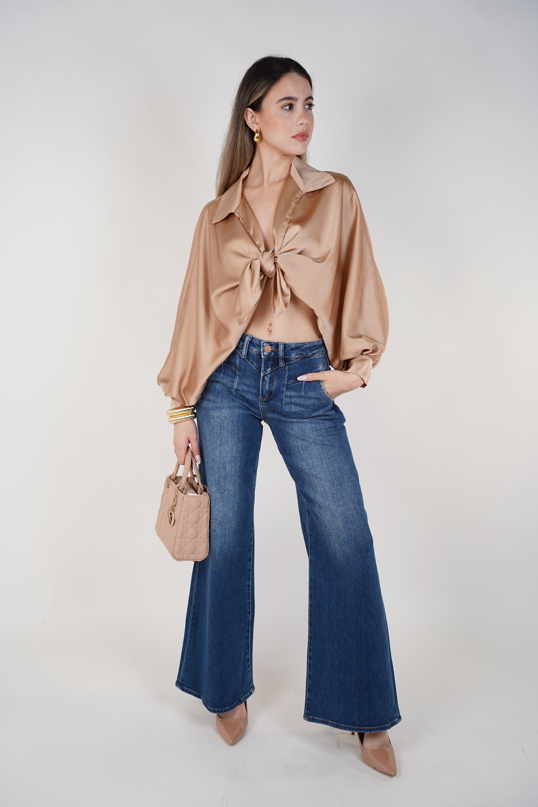 Kivira Wide Leg Jeans – Classic Denim with a Modern Flare