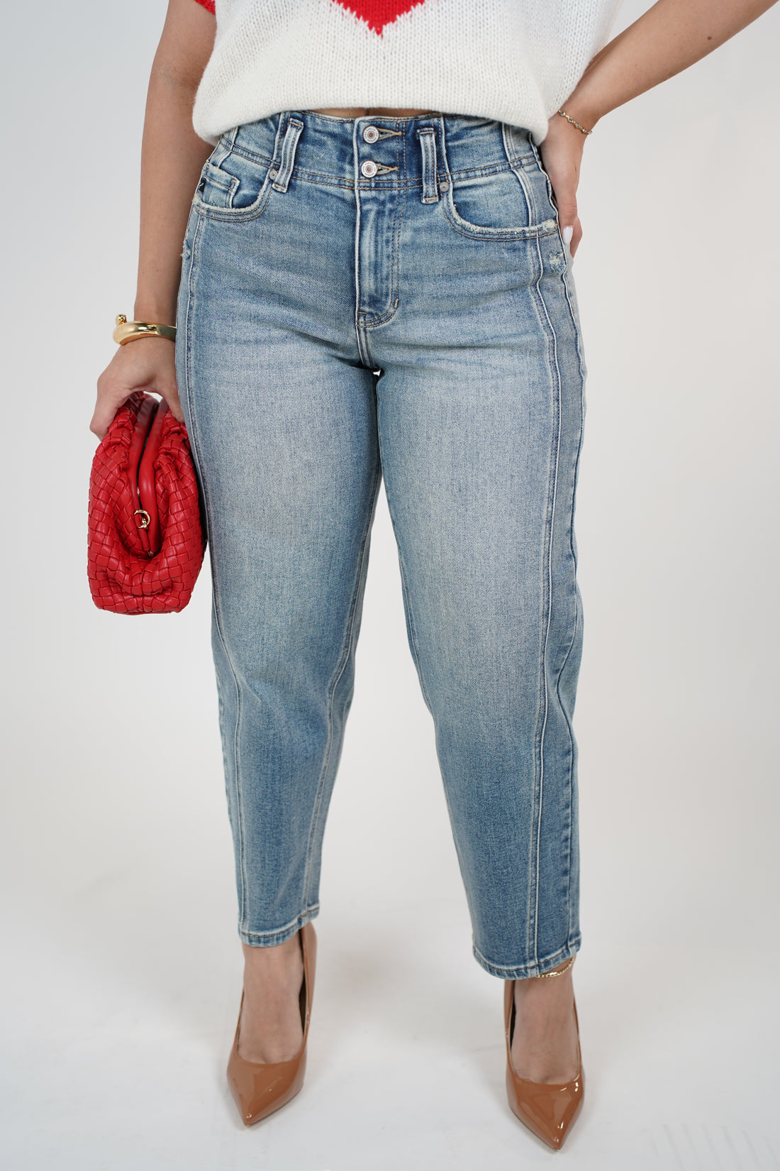 Teya Barrel Jeans