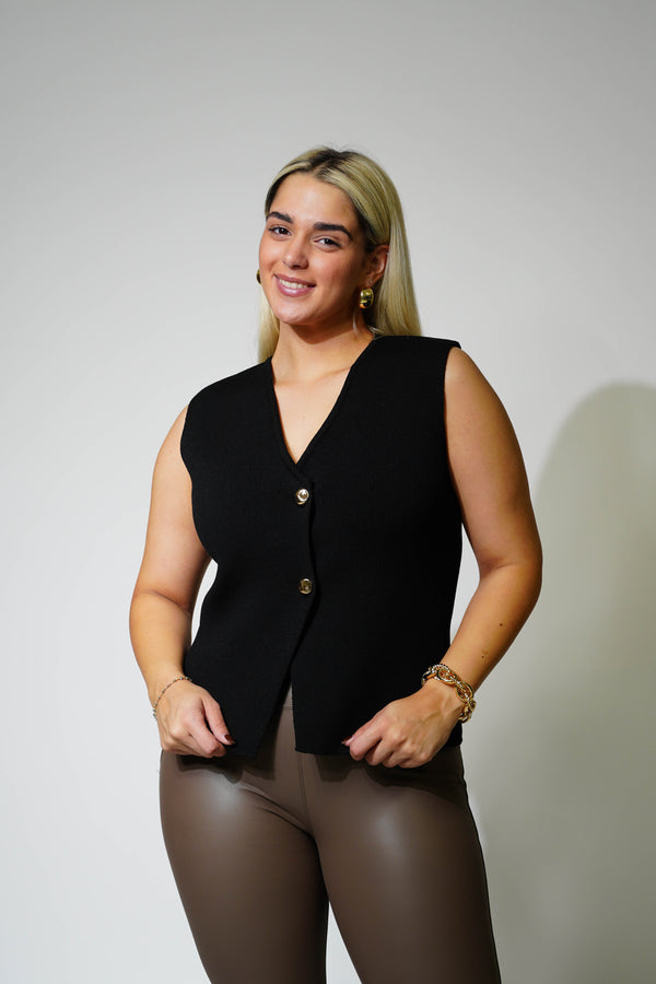 Selena Vest - Carema Boutique