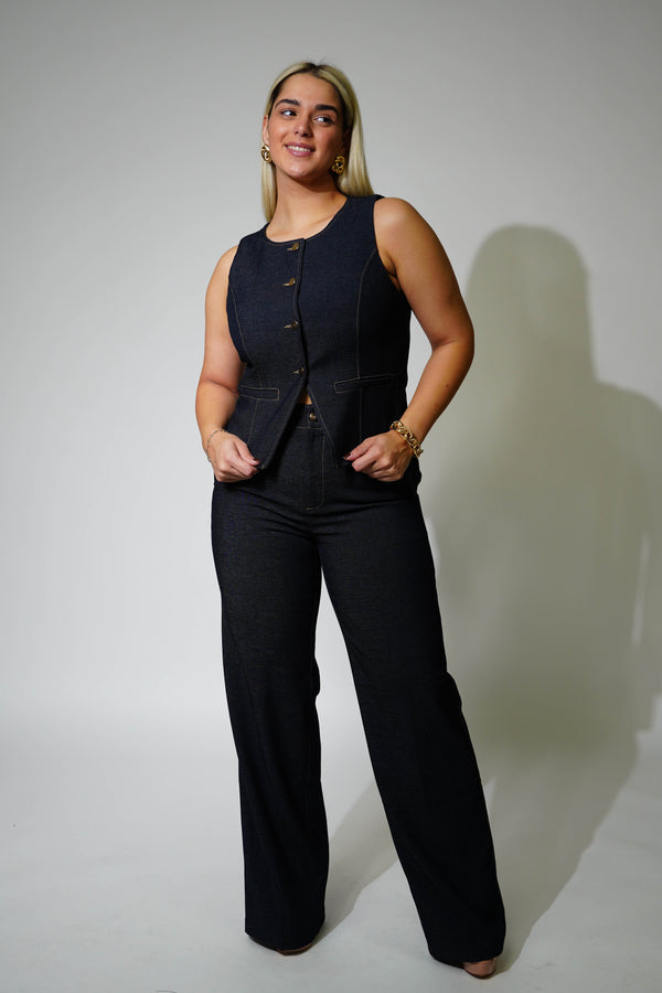 Collins Denim Set - Carema Boutique