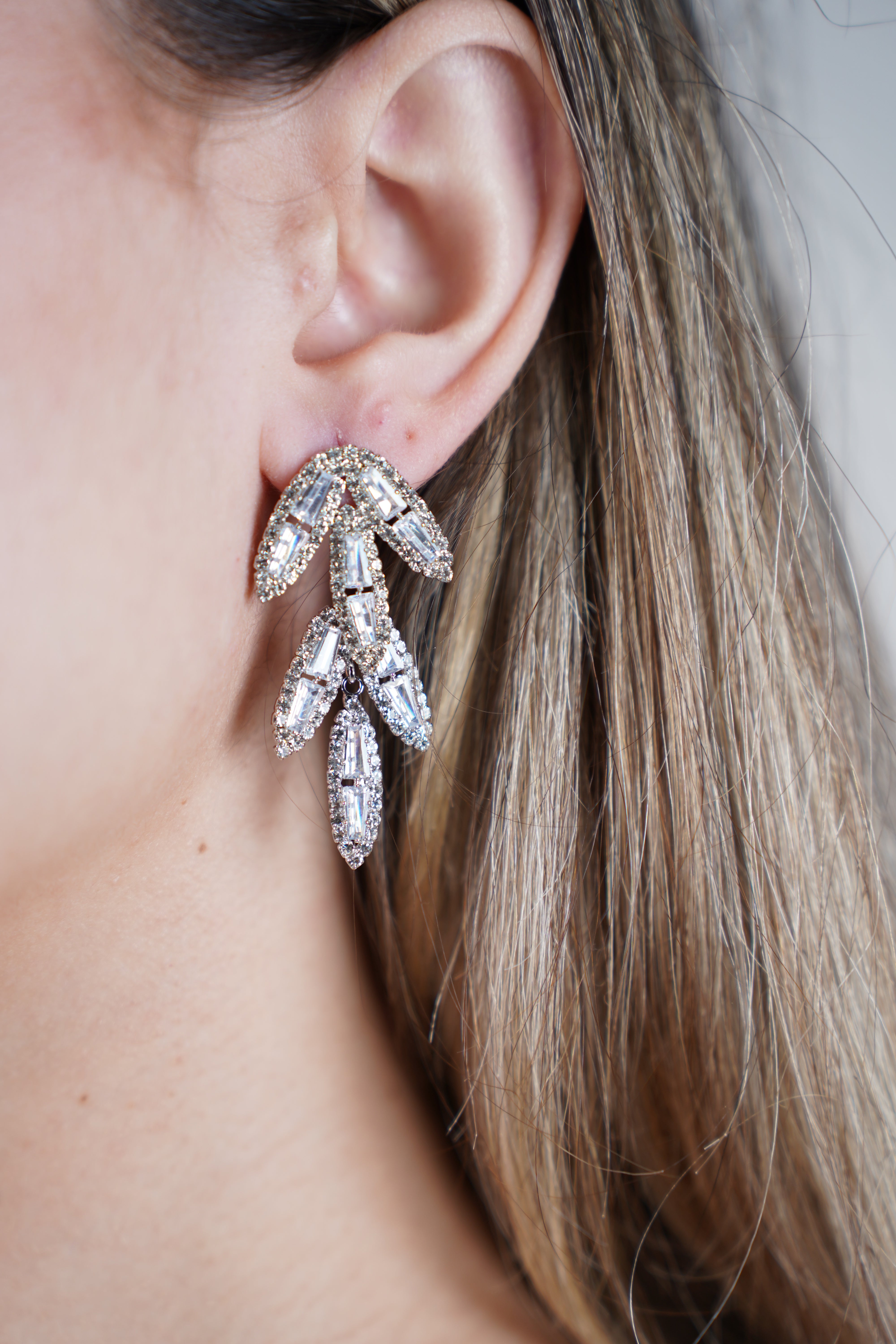 Kaelis Earrings – Luxe Sparkle with a Modern Edge