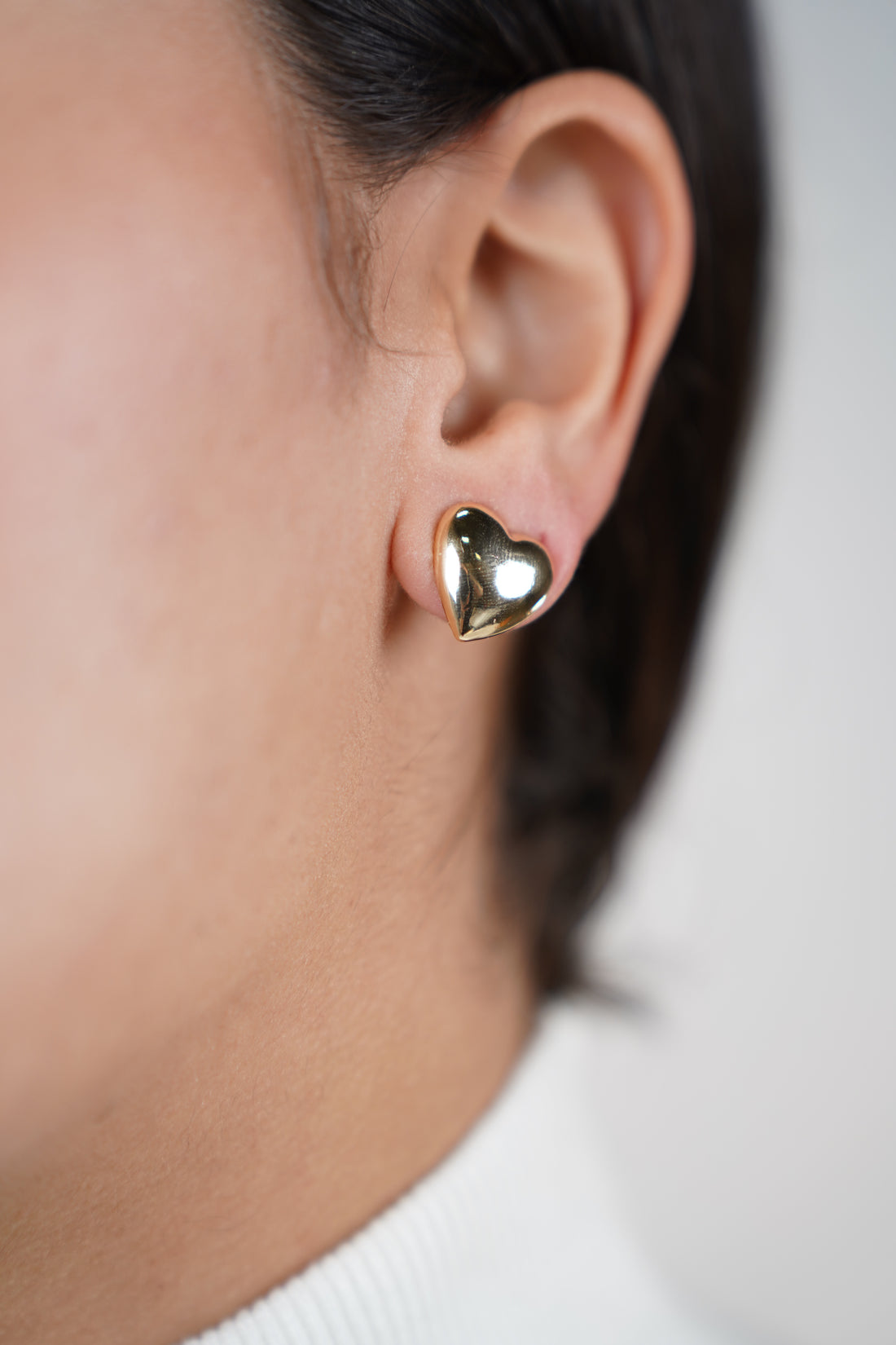 Ravix Heart Stud Earrings
