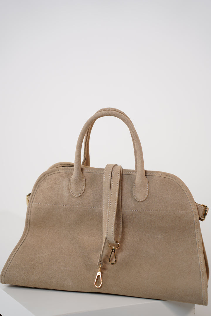 Alari Suede Tote Bag – Effortless Luxury Meets Everyday Functionality