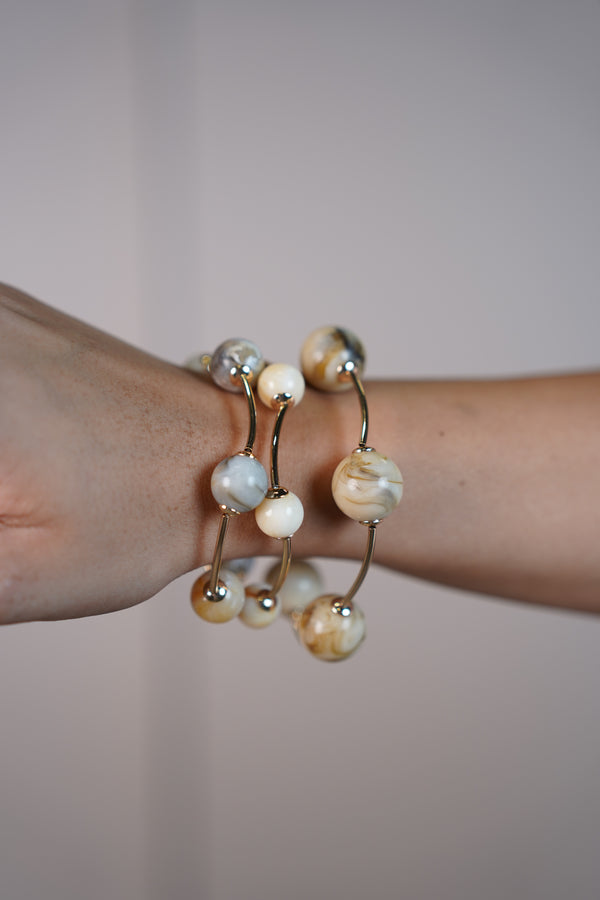 Yela Pebble Bracelet – Earthy Chic with Natural Stone Charm