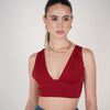Ruvia Seamless Crop top – Deep V Seamless Crop Top