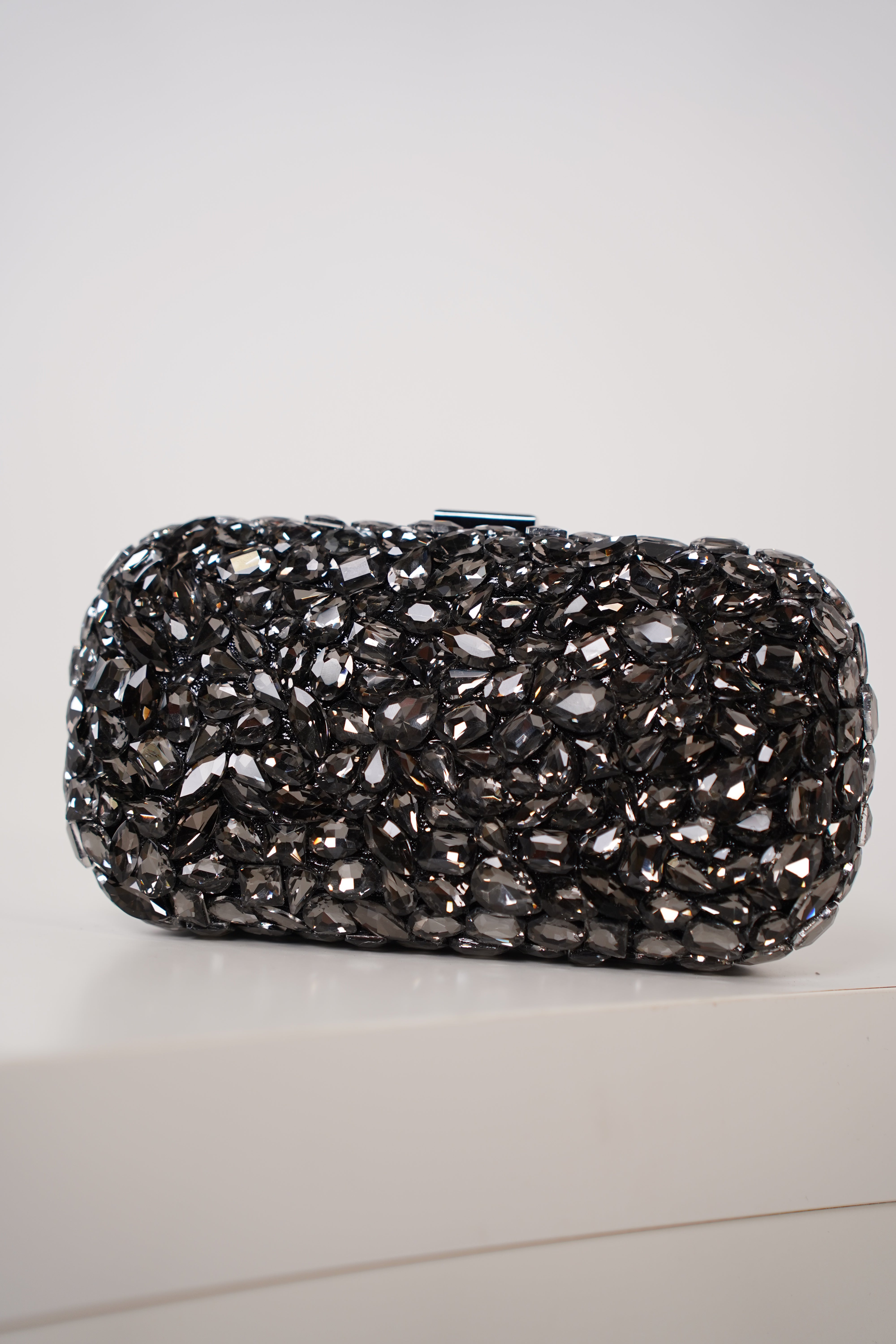 Brielle Diamond Elegant Clutch – Gemstone Evening Bag