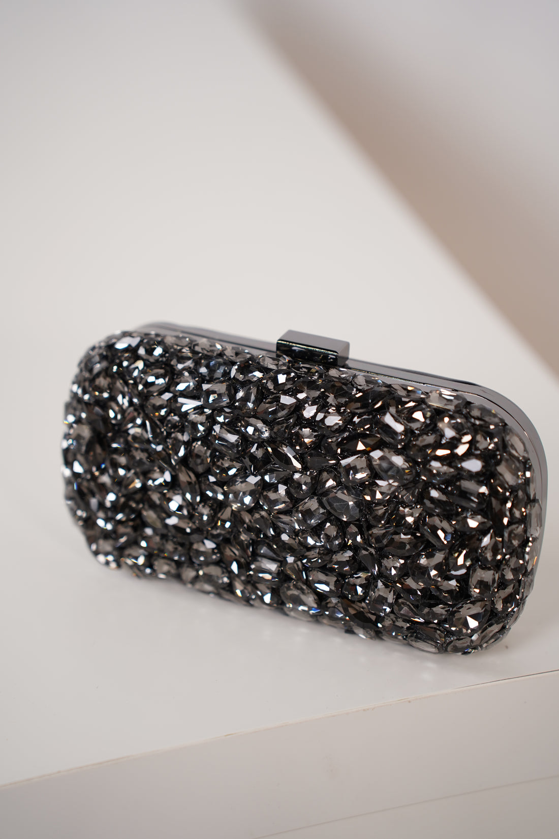 Brielle Diamond Elegant Clutch – Gemstone Evening Bag