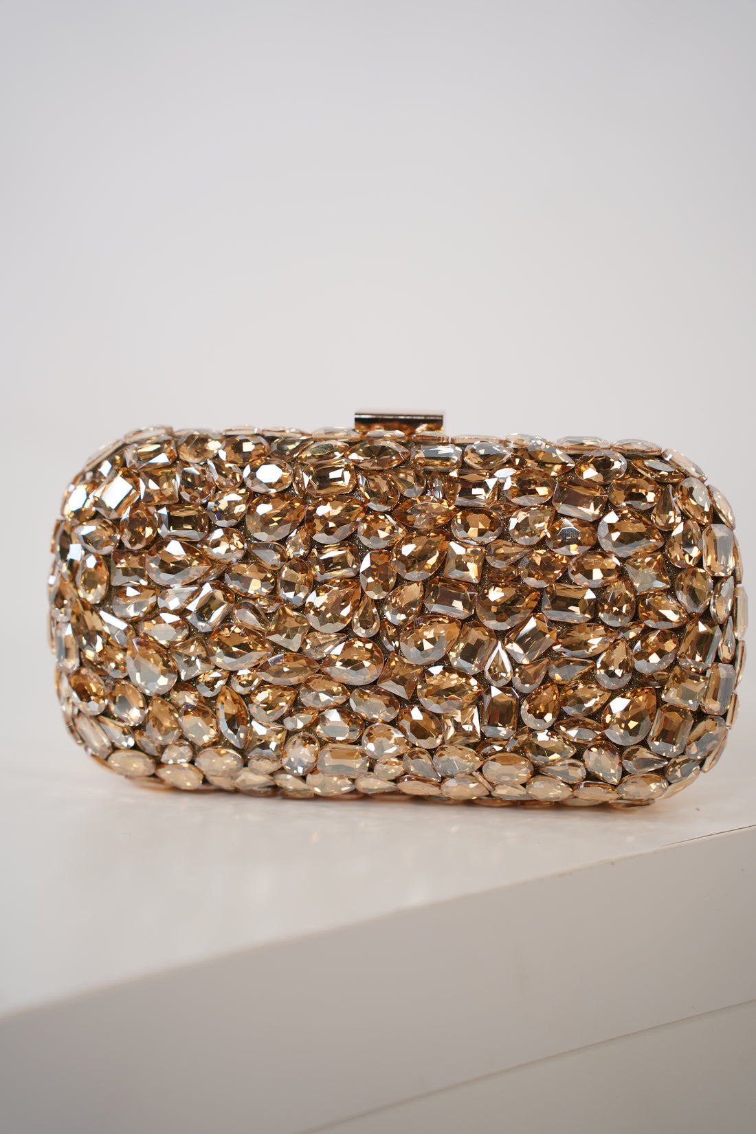 Brielle Diamond Elegant Clutch – Gemstone Evening Bag
