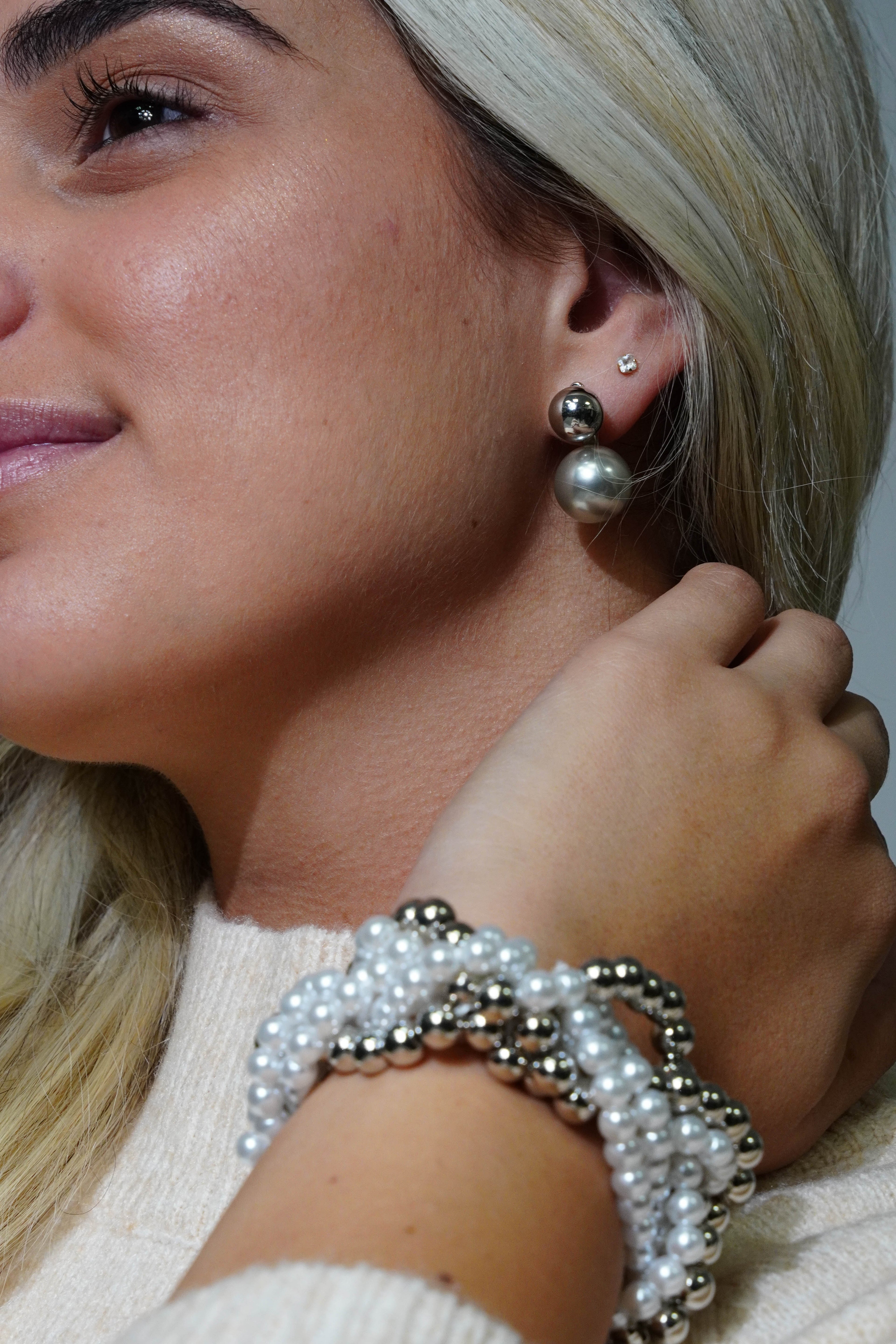 Pebble/Pearl Bracelet - Carema Boutique