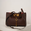 Meliz Mini Tote Bag – Luxe Gold Accent Handbag