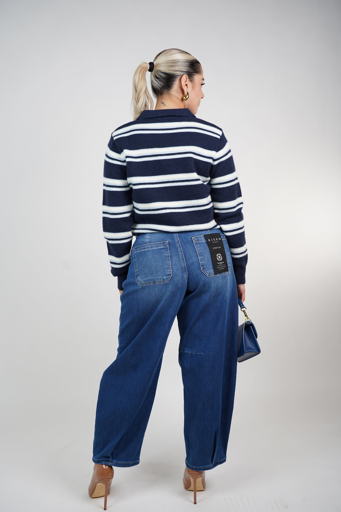 Kori Cropped Barrel Jeans