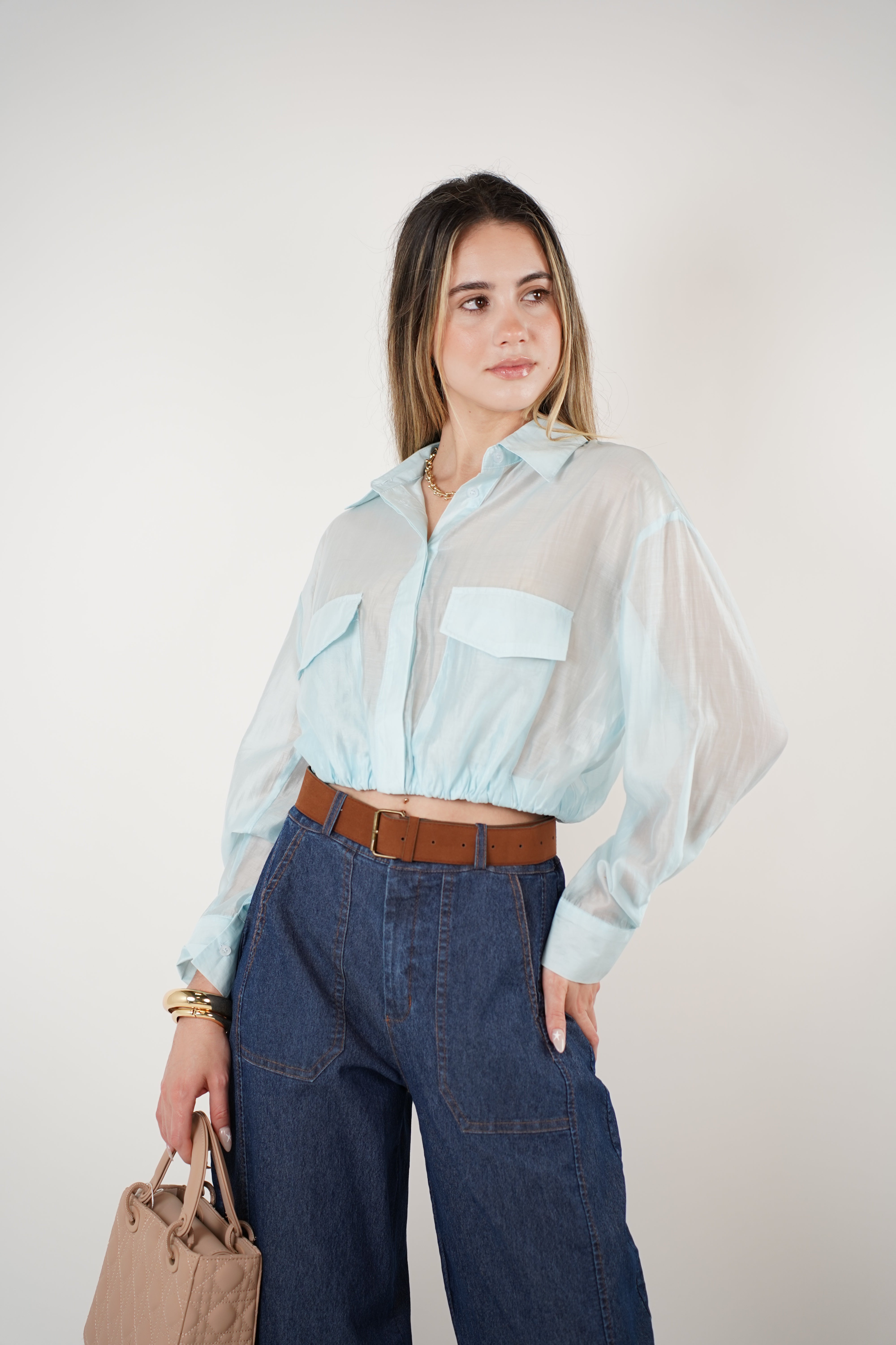 Ovia Sheer Crop Tops – Light, Airy, and Effortlessly Chic