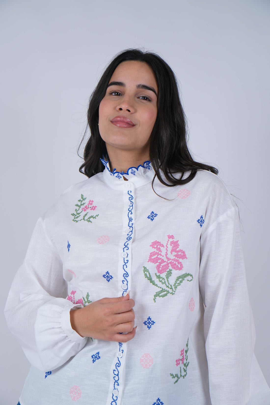 Mavi Embroidered Shirt