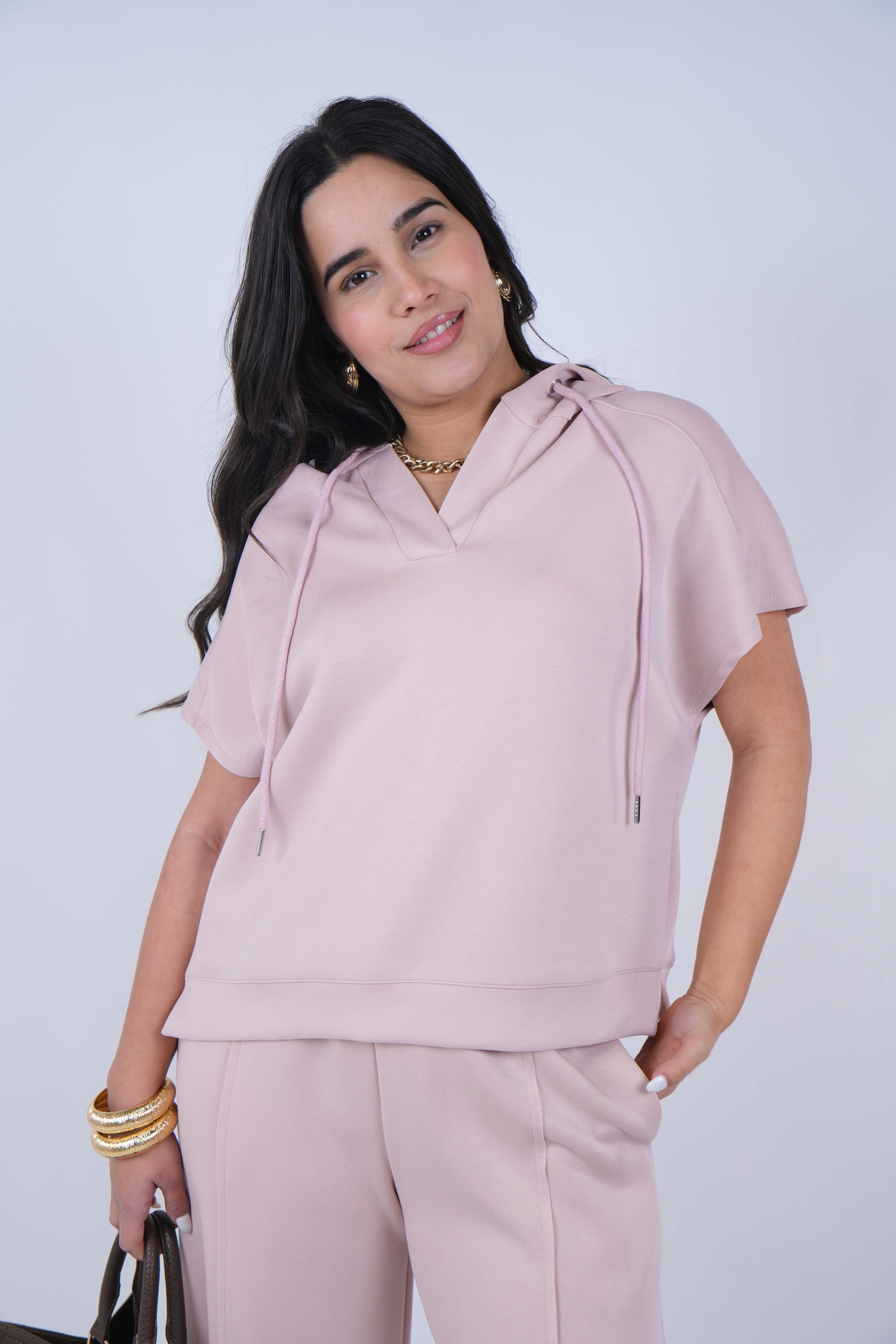 Morisa Hooded Pants Set – Effortless Luxe Loungewear