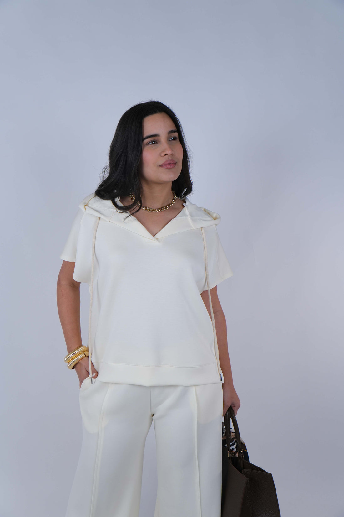 Morisa Hooded Pants Set – Effortless Luxe Loungewear