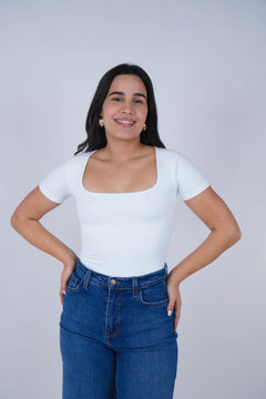 Hailey Square Neck Bodysuit