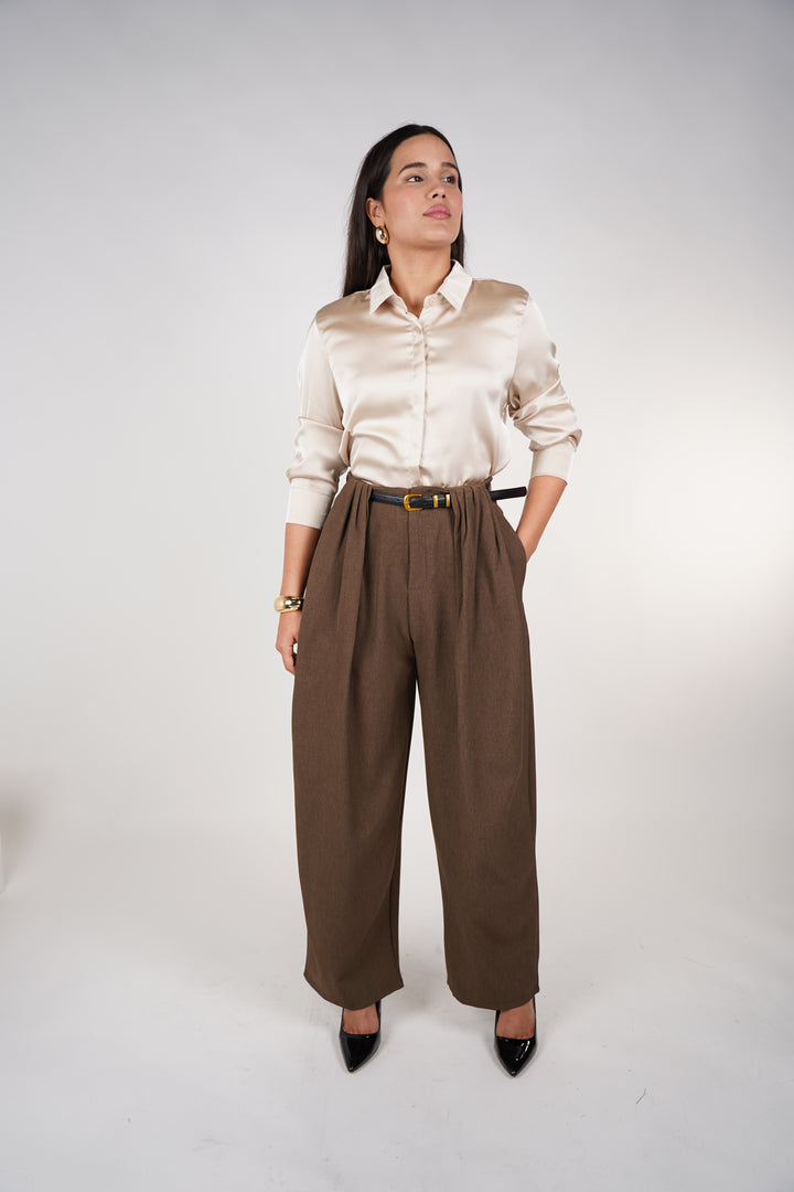 Kyria Belted Trousers – Tailored, Chic & Effortlessly Polished