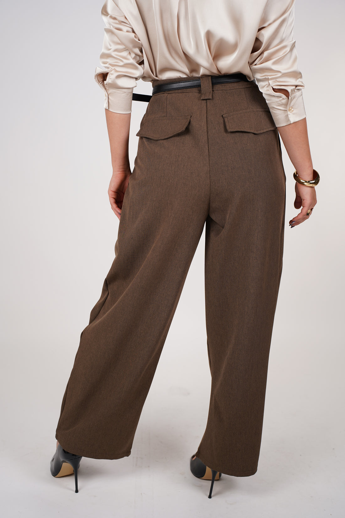 Kyria Belted Trousers – Tailored, Chic & Effortlessly Polished