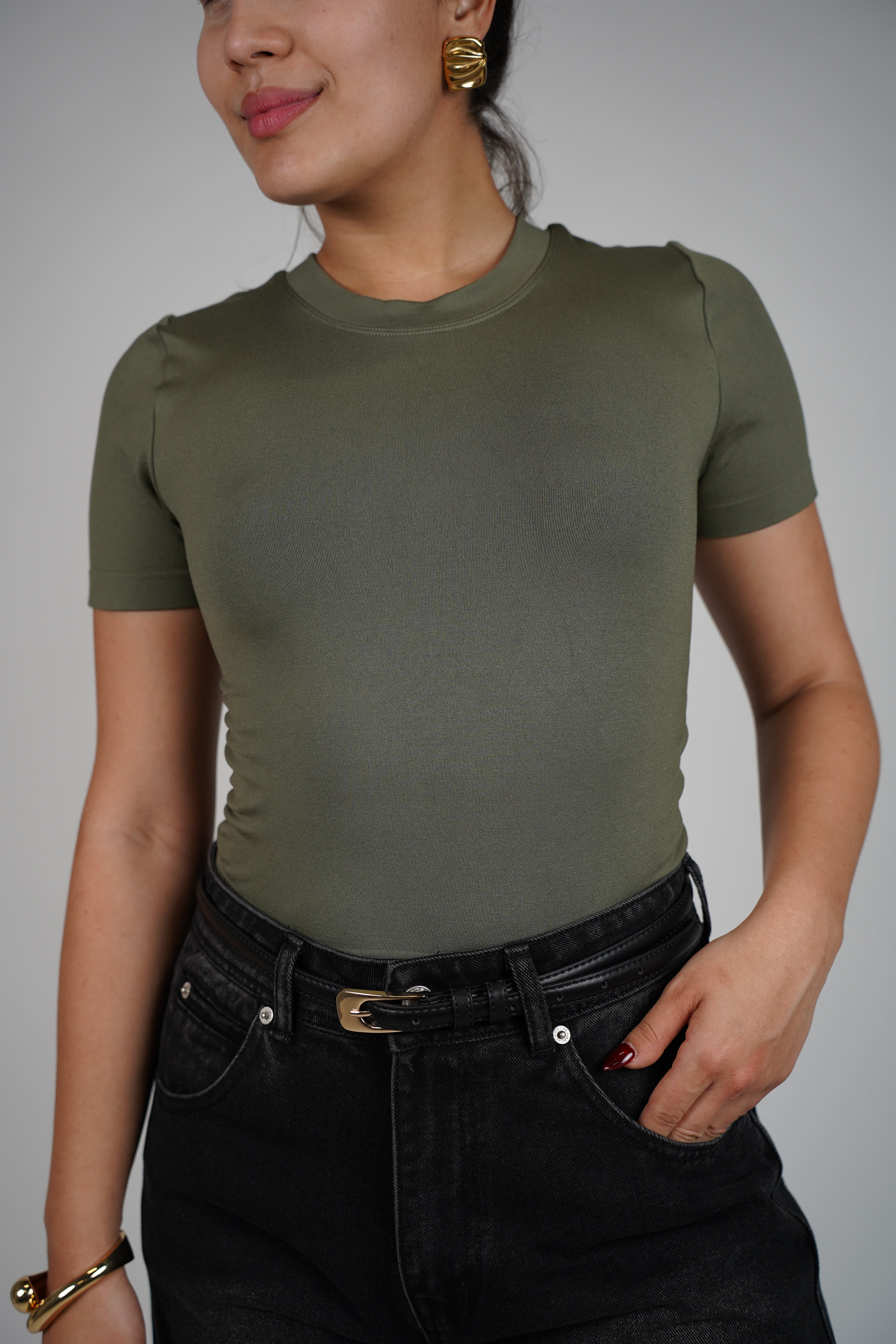 Round Neck Short Sleeve Basics