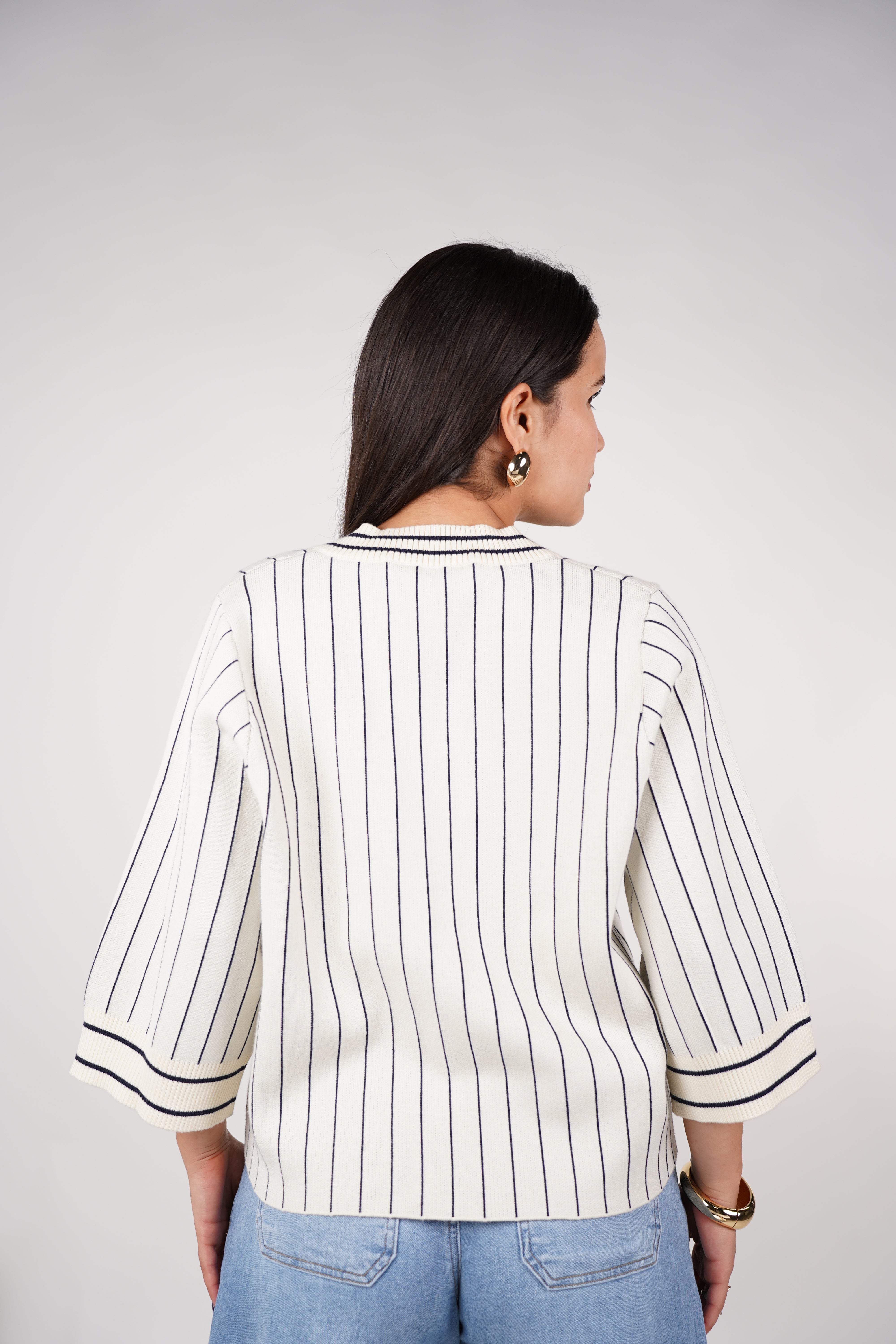 Game Day Sweater Top – Sporty, Chic & Effortless