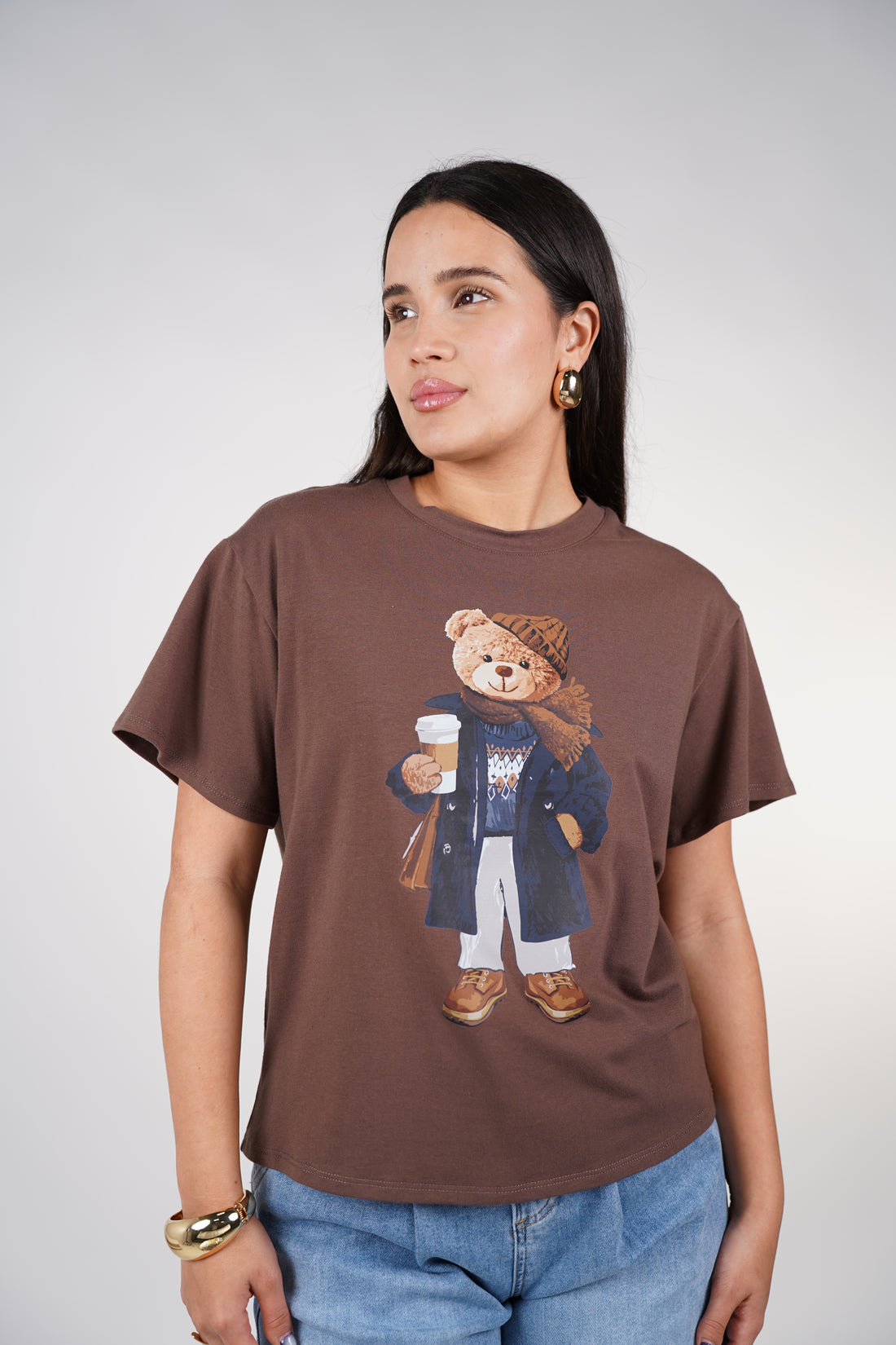 Nivora Bear T-Shirt – Cozy, Cute & Everyday Chic