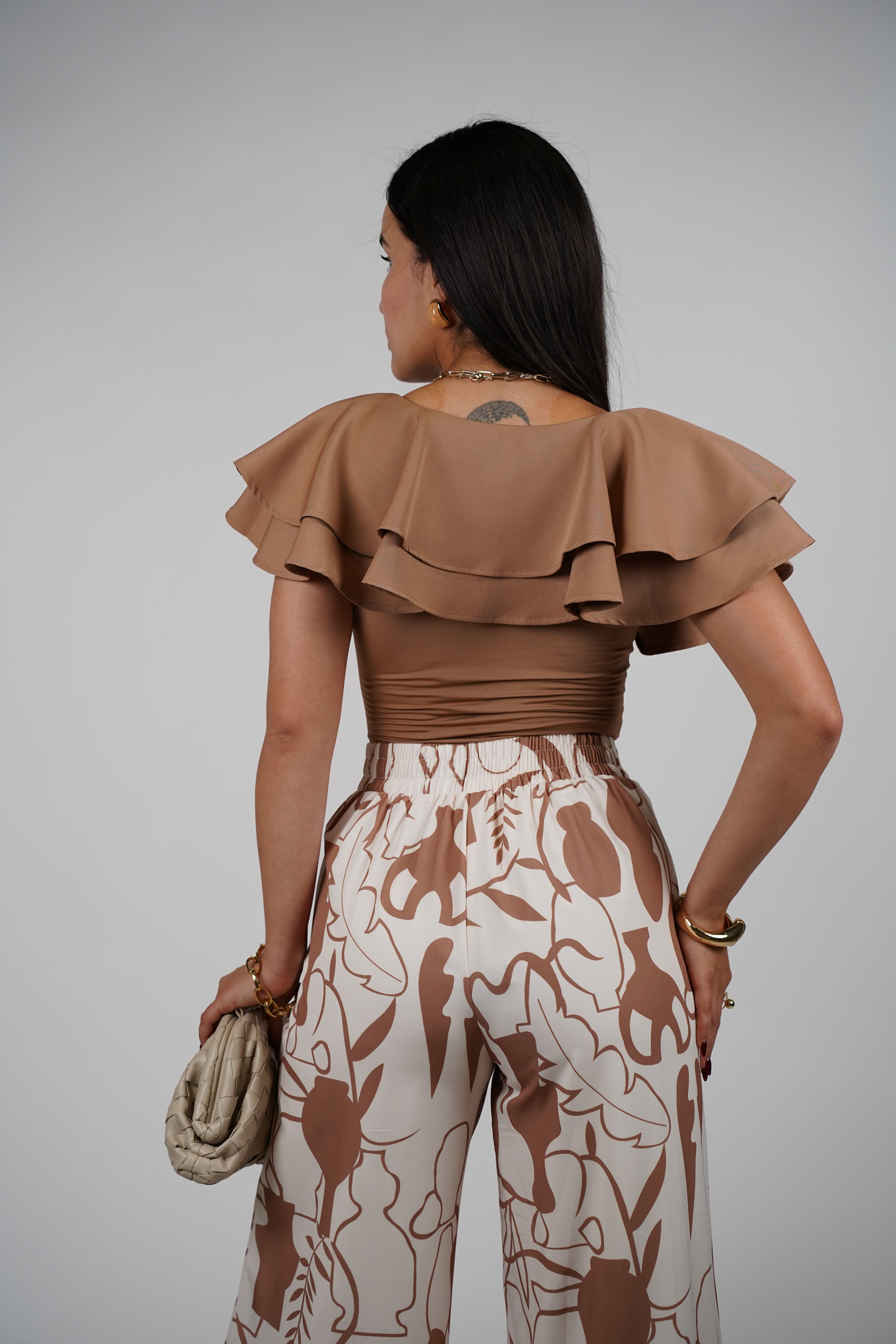 Zamiya Pants Set – Bold Wide-Leg Printed Duo