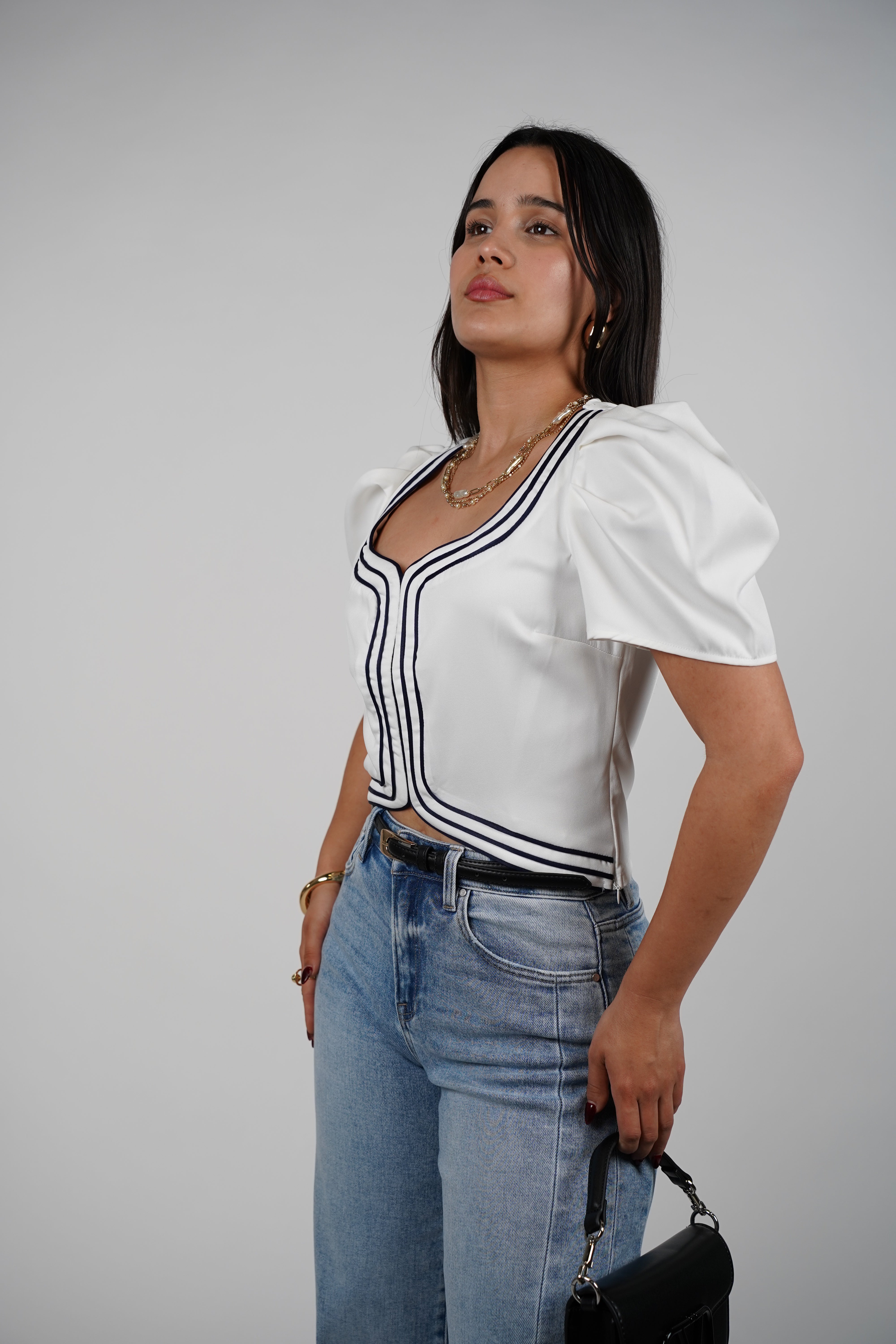 Larel Puff Sleeve Top – Vintage-Inspired Elegance with a Modern Twist