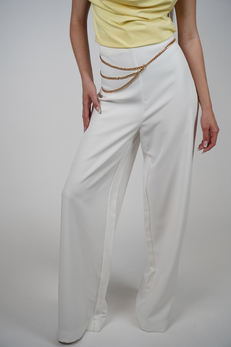 Zale Wideleg Trousers – Tailored Elegance with a Statement Silhouette