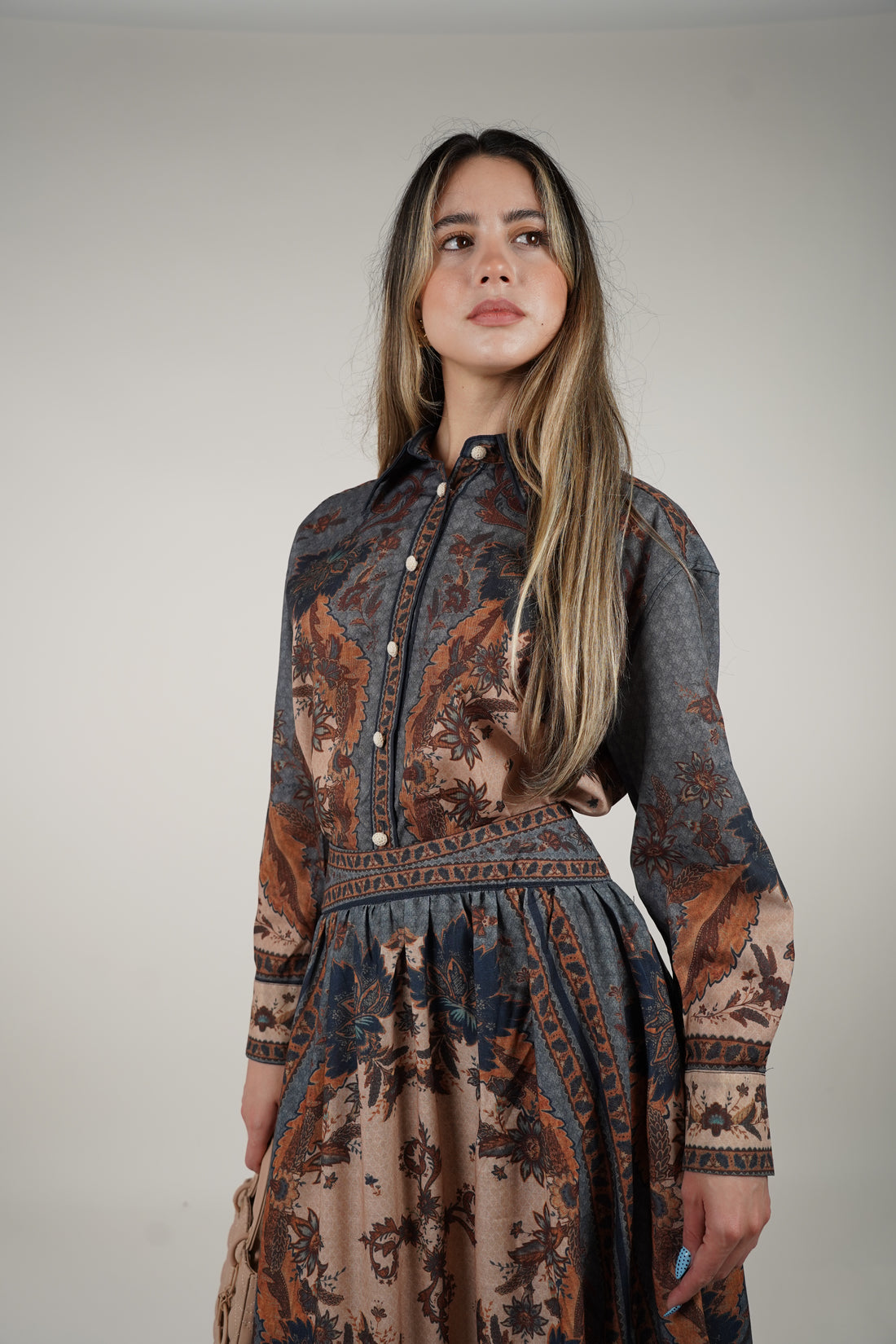 Elevan Skirt Set – Vintage Romance in Every Thread