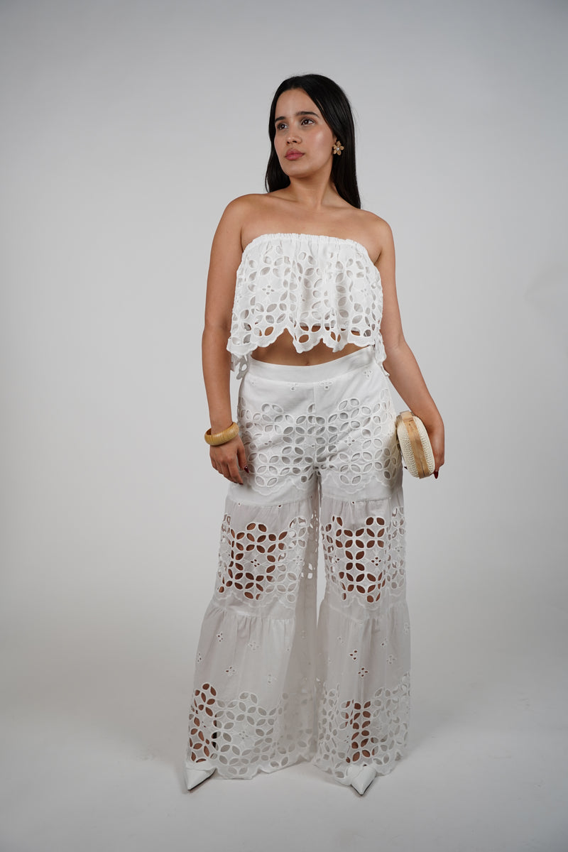 Jima Crochet Pants Set – Lightweight, Airy, and All About Summer