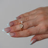 Noris Flower Ring – Delicate Sparkle with a Feminine Touch