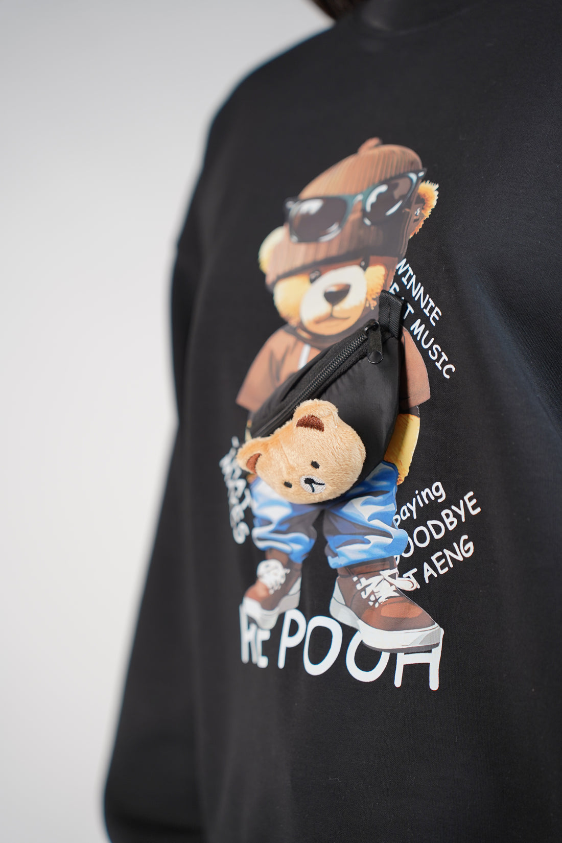 Teddlyn Double Bear Sweater – Playful Cozy Graphic Knit