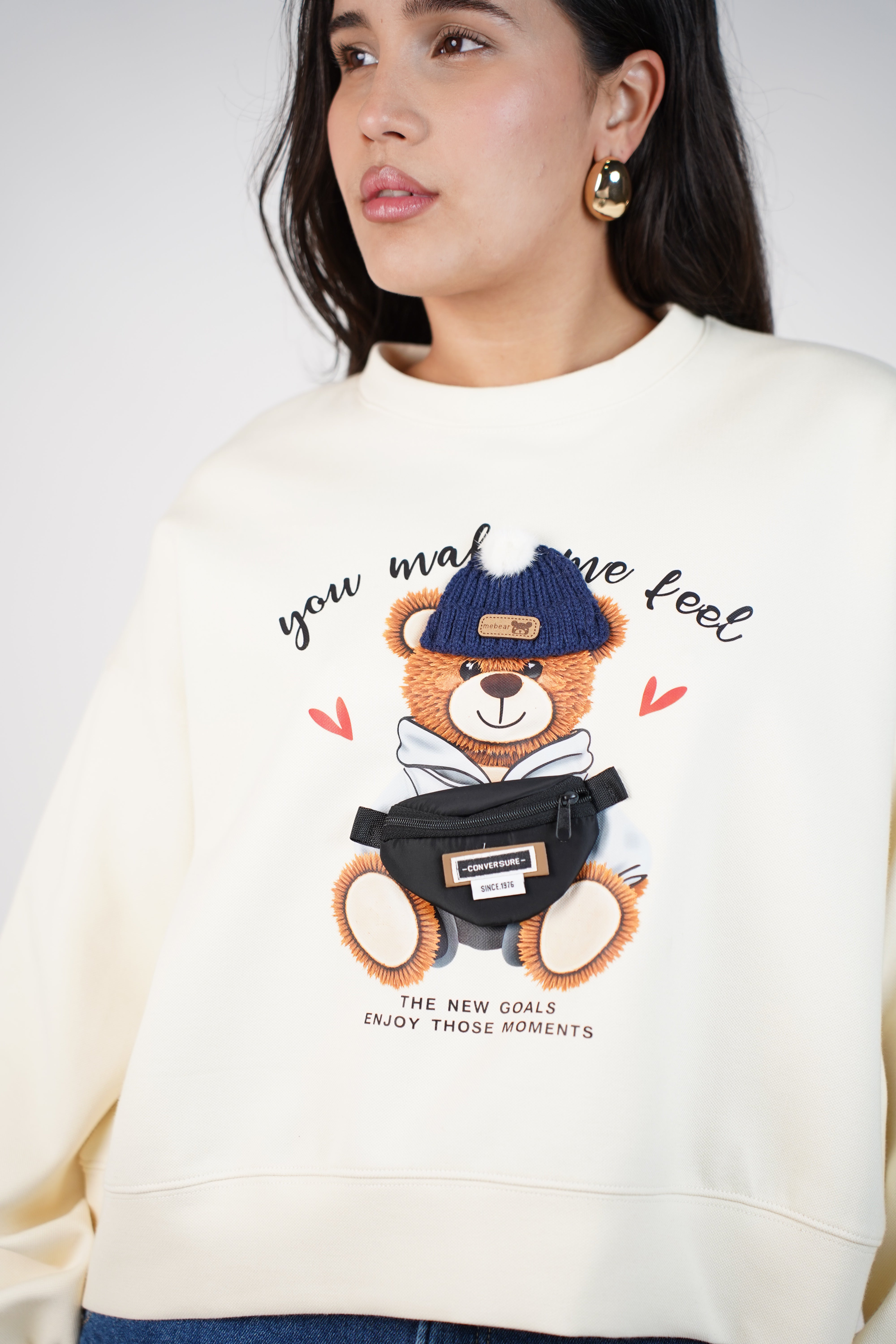 Snuggle Love Bear Sweater – Cozy Cute Heartfelt Graphic