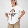 Maven Bear Graphic Top – Playful Urban Tee with 3D Teddy Style