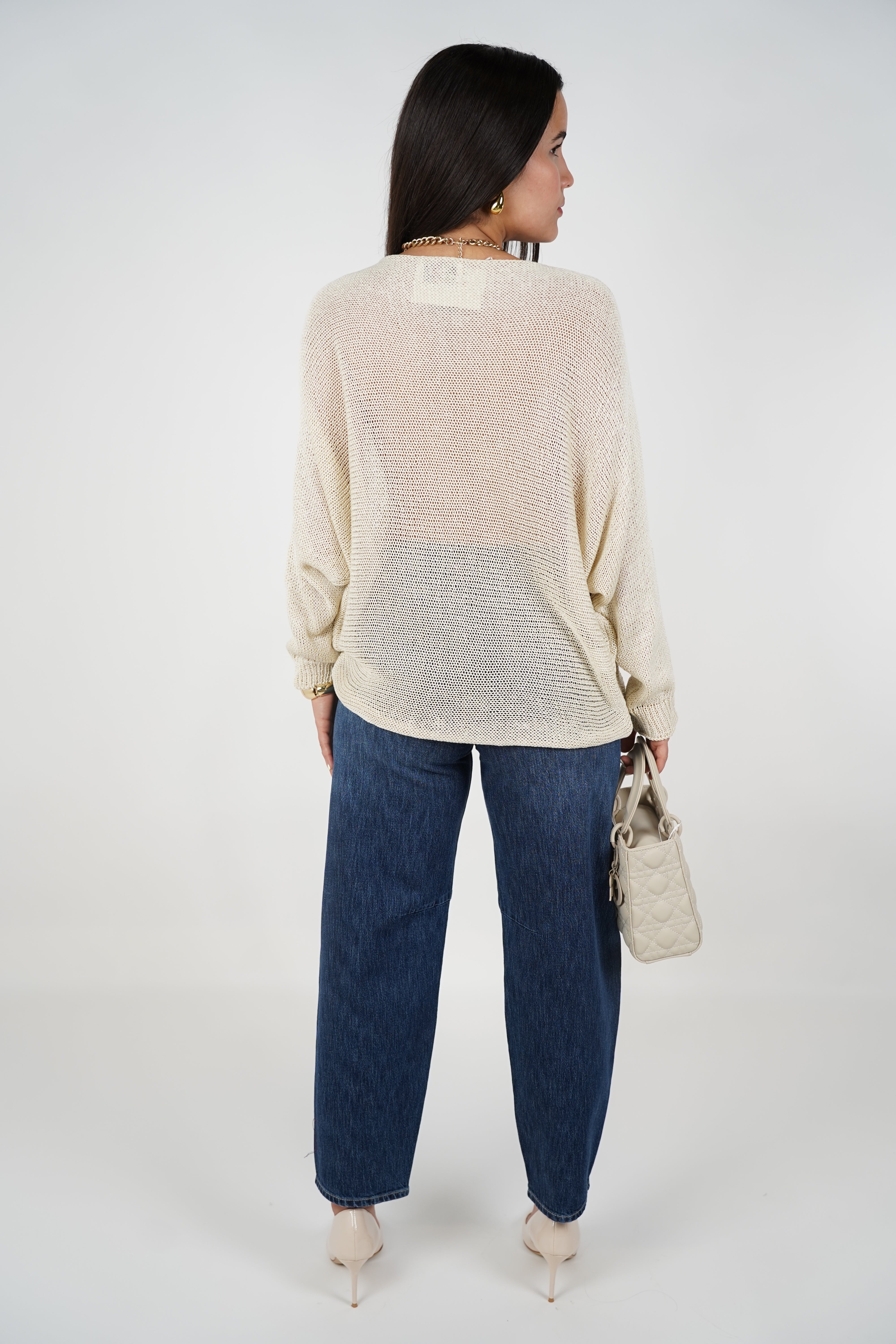 Meyi Barrel Jeans – Colombian No-Stretch Denim with Modern Structure