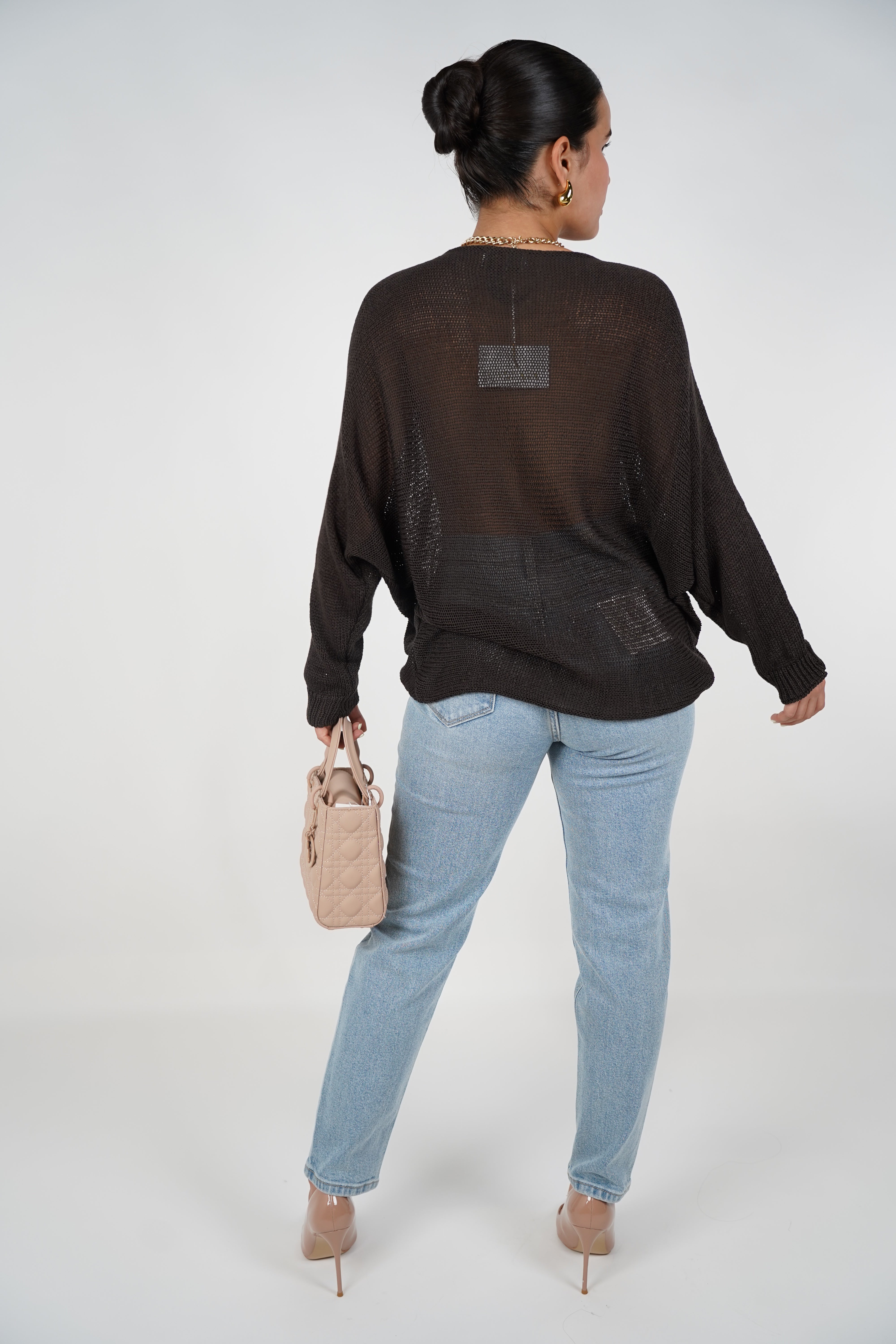 Nelly Cardigan Sweater – Effortless Wrap Comfort in Knit