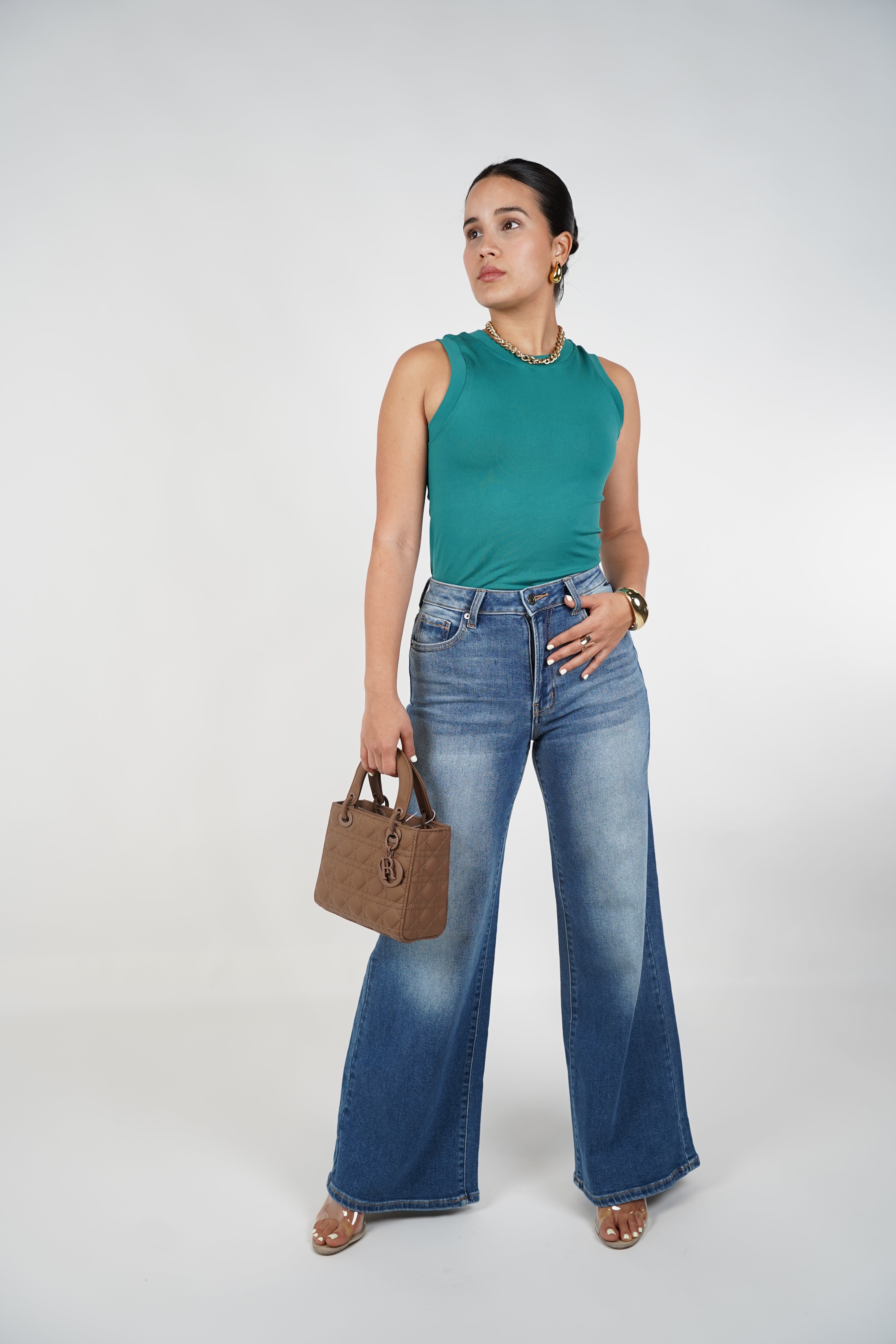 Neysa Wideleg Jeans – Bold, Sculpting Denim with Retro Flare