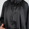 Cami Satin Bubble Bomber Jacket – Luxe Shine Meets Effortless Drama