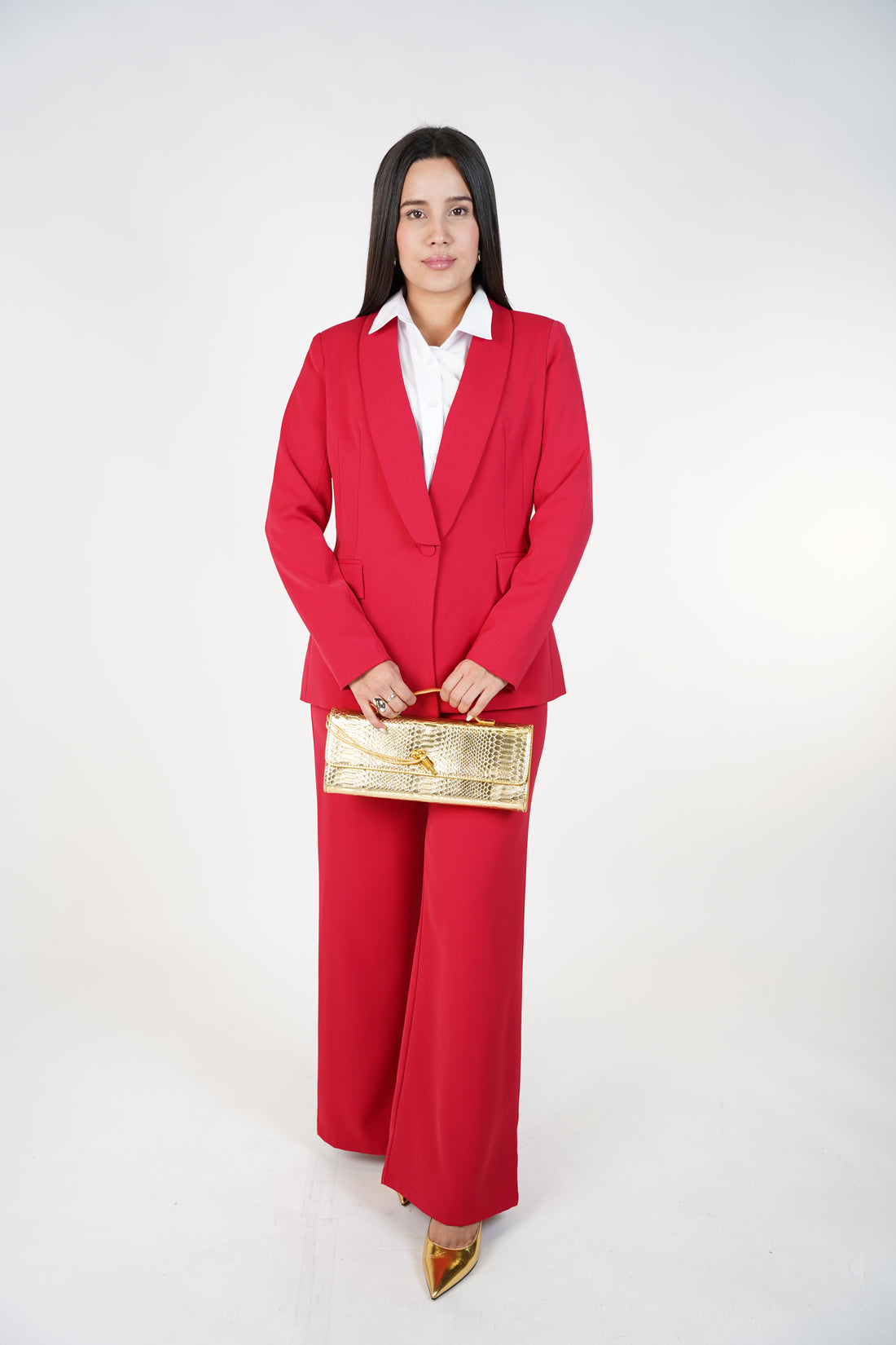 Opaline Blazer Pants Set – Tailored Power Suit Statement