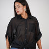 Lira Sheer Blouse – Lightweight, Versatile & Effortlessly Chic