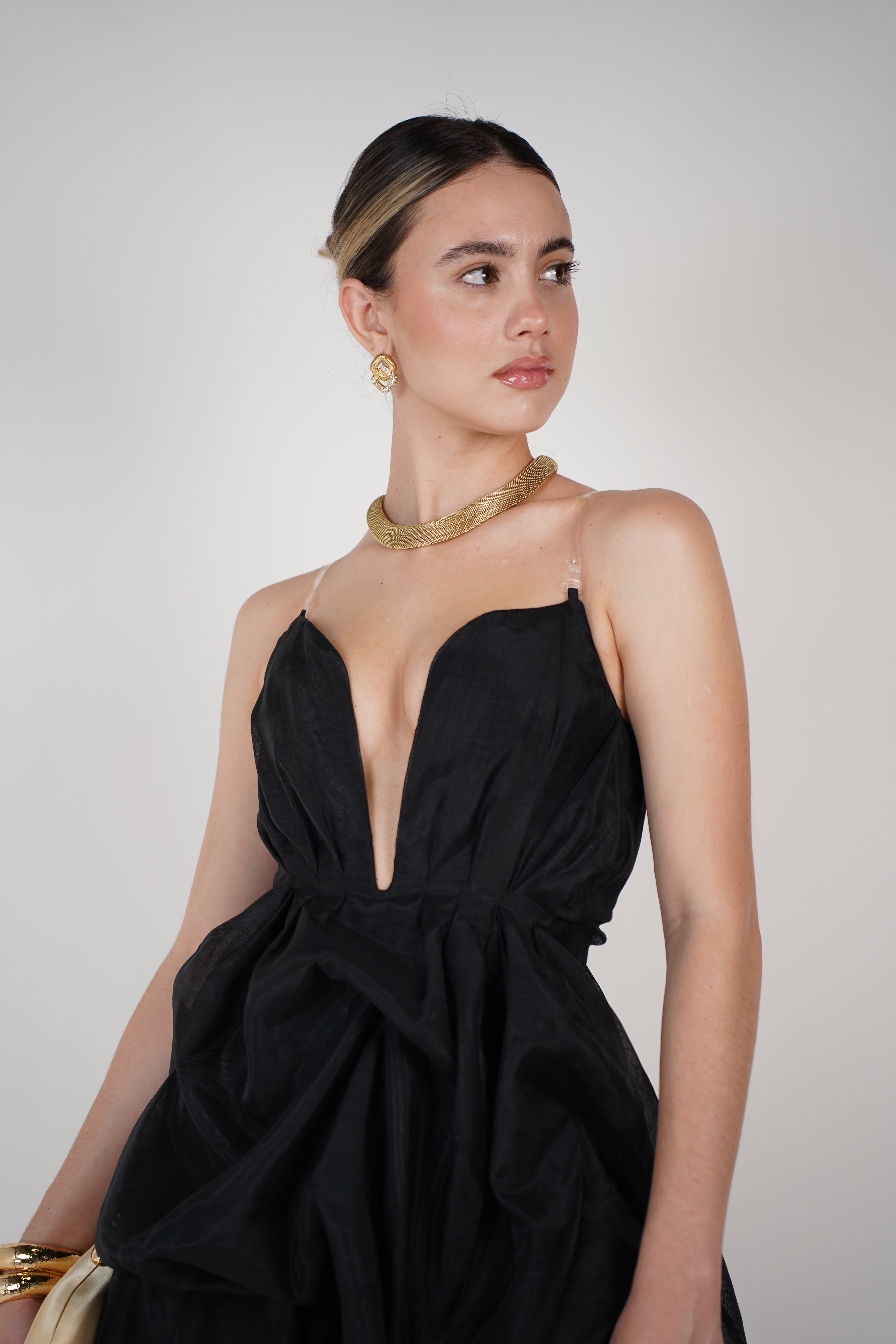 Lani Elegant Midi Dress – Bold, Modern, and Effortlessly Chic