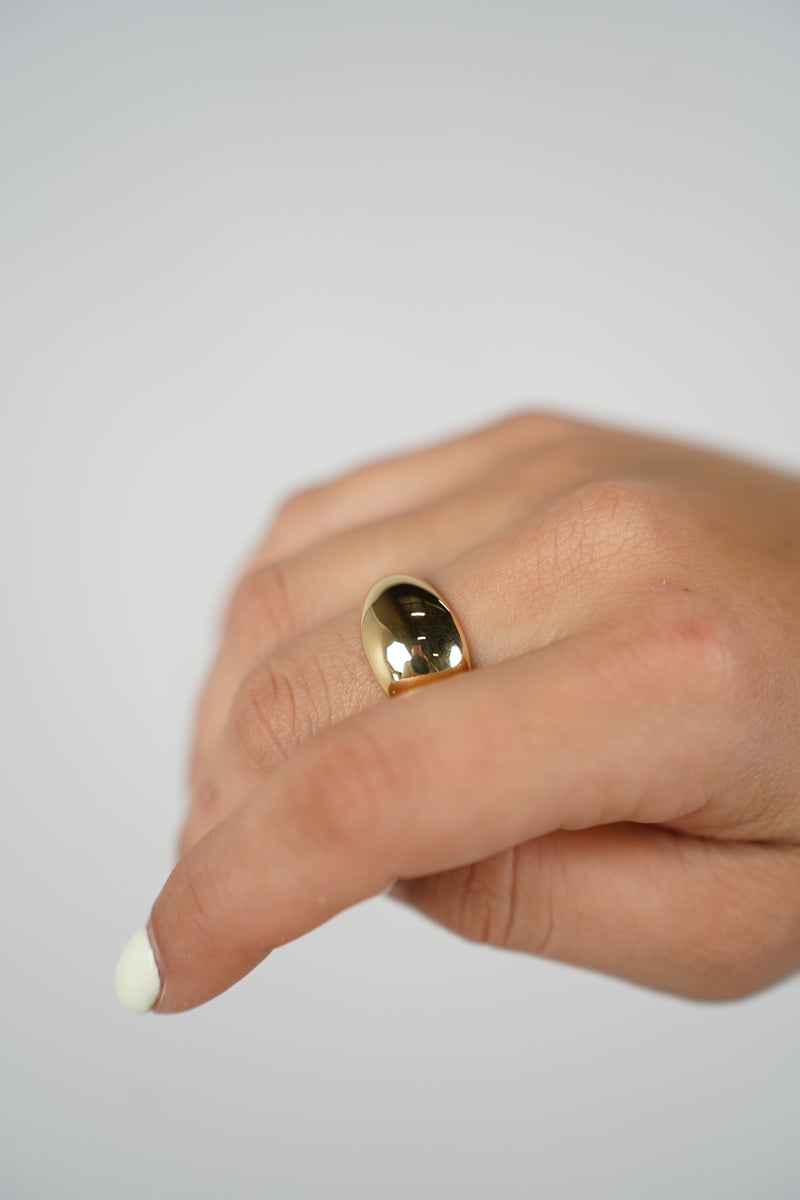 Kimi Ring – Bold & Sleek Dome Statement Ring
